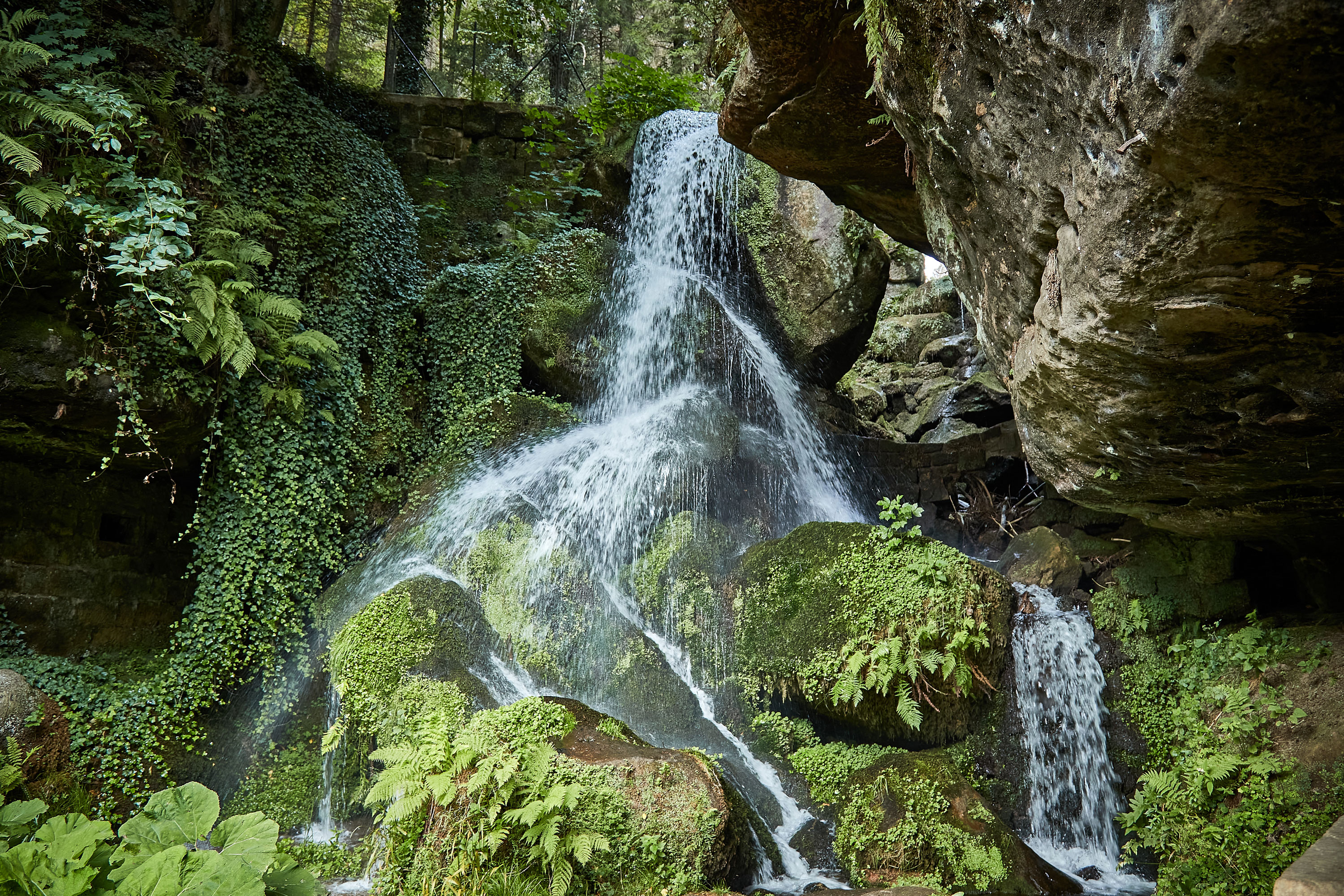 Lichtenhainer Wasserfall im Kirnitzschtal