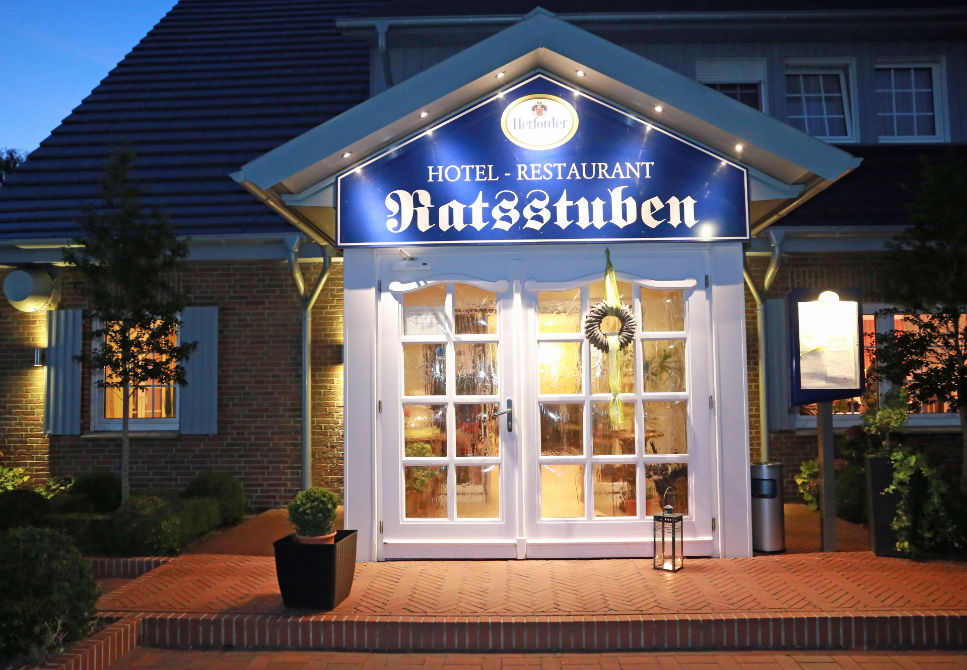 Eingang Ratsstuben Rehden