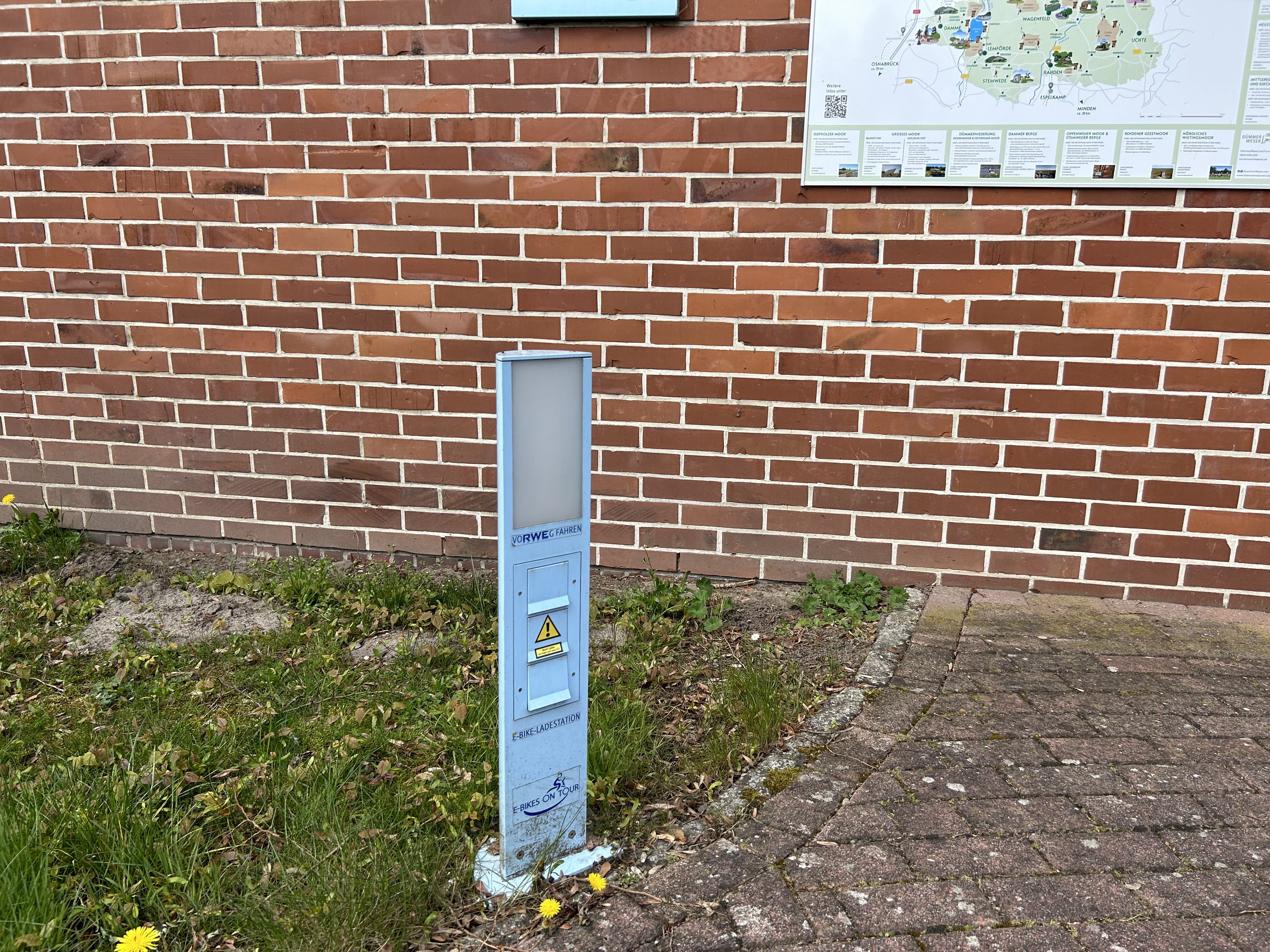 E-Bike-Ladestation Rathaus Siedenburg