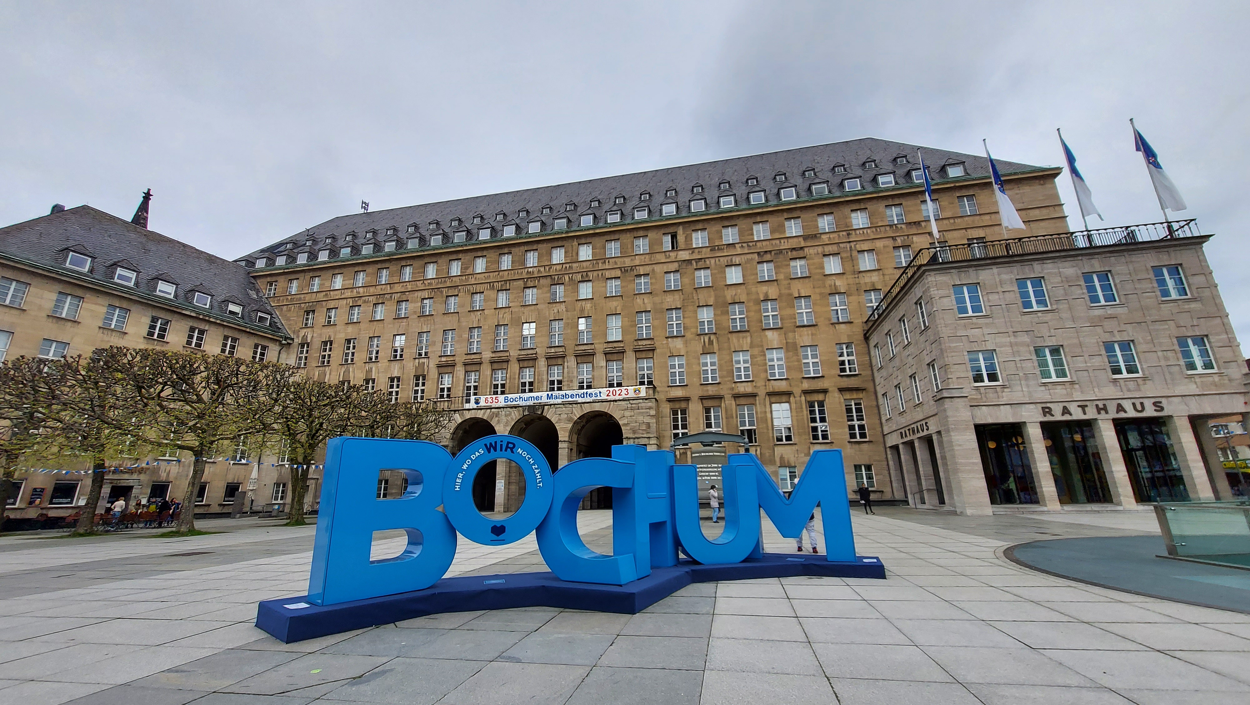Rathaus Bochum Selfiepoint
