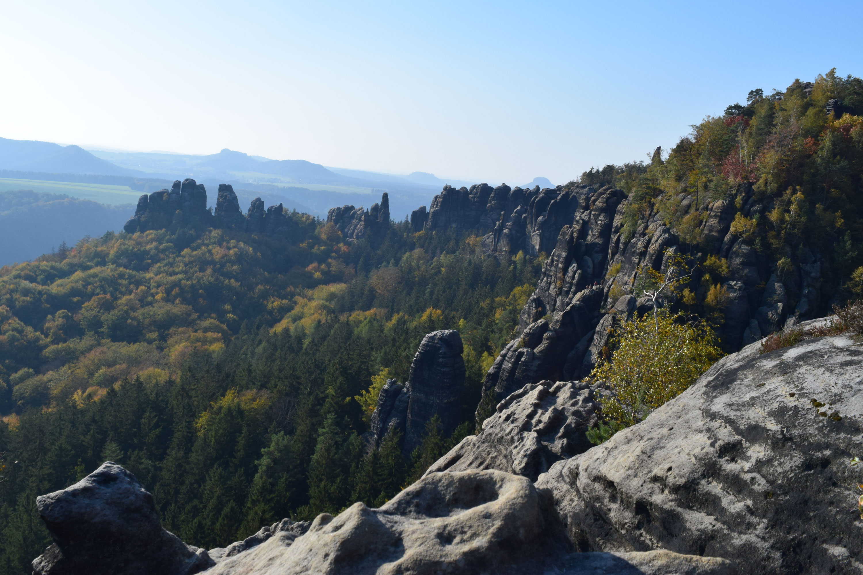 Breite-Kluft-Aussicht – Motiv
