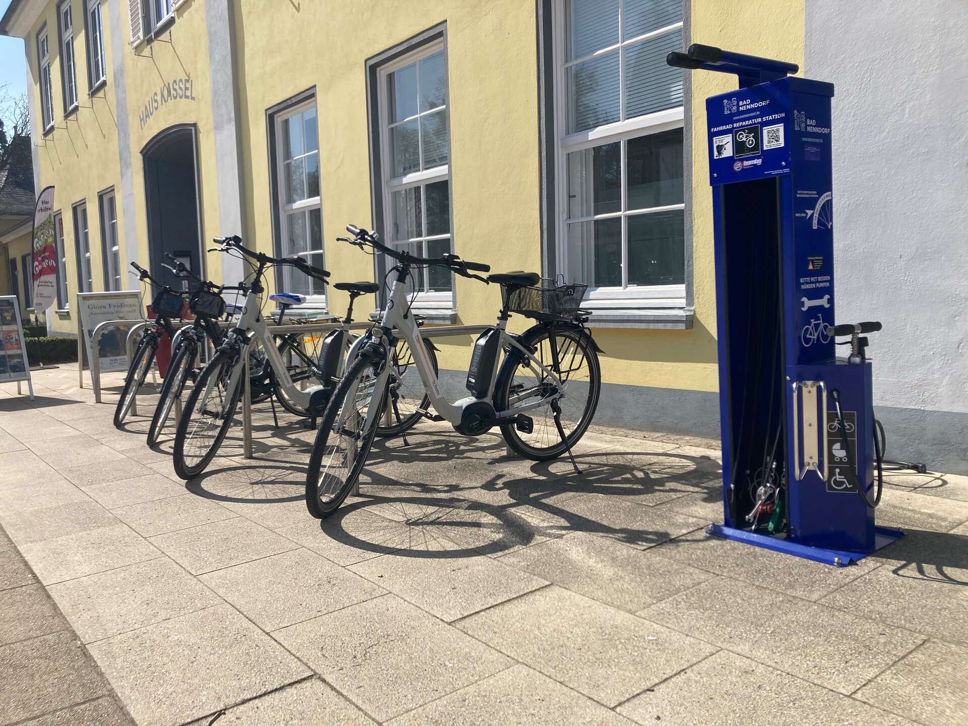 Fahrrad-Abstellplätze