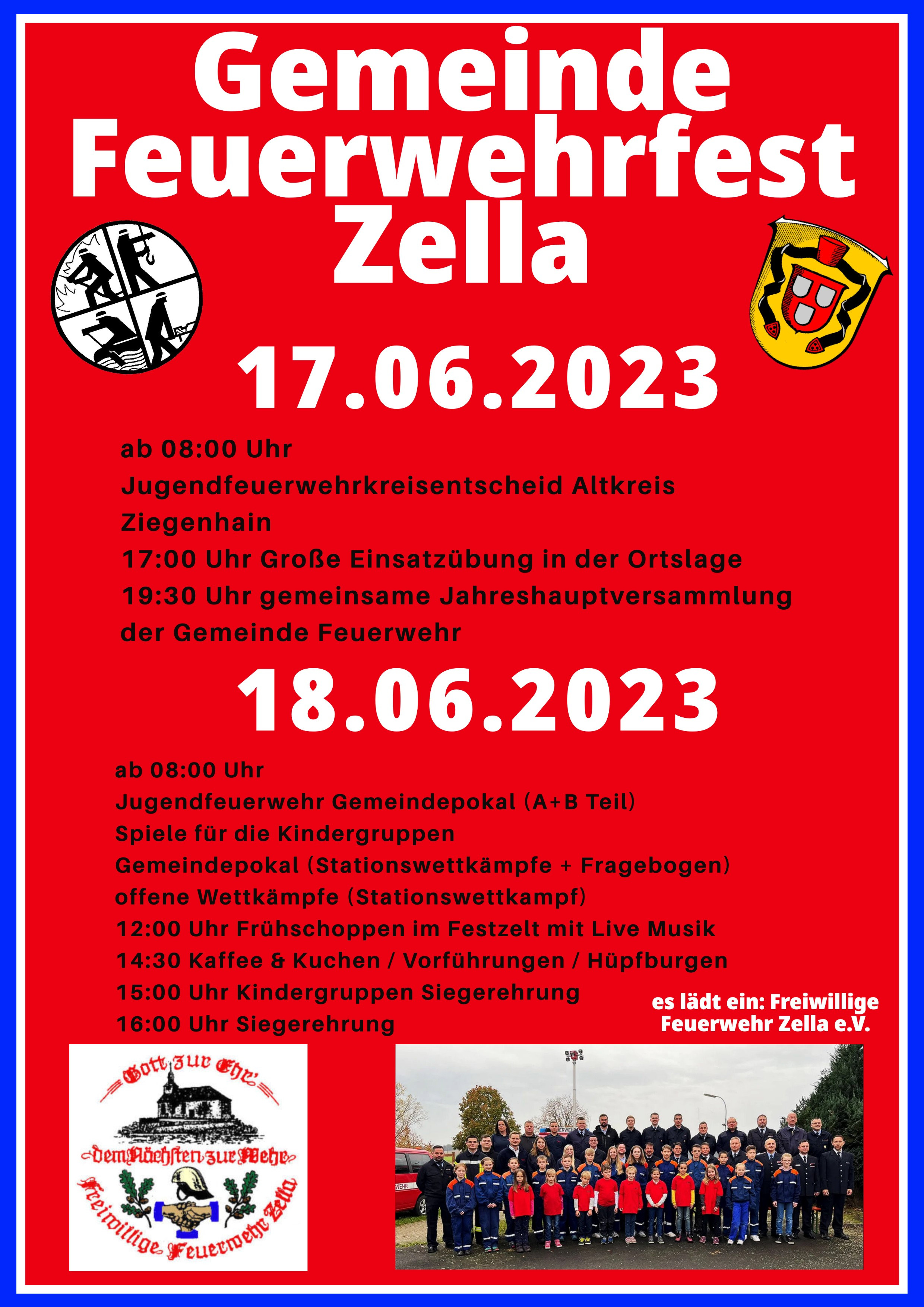 Gemeinde-Feuerwehrfest Zella