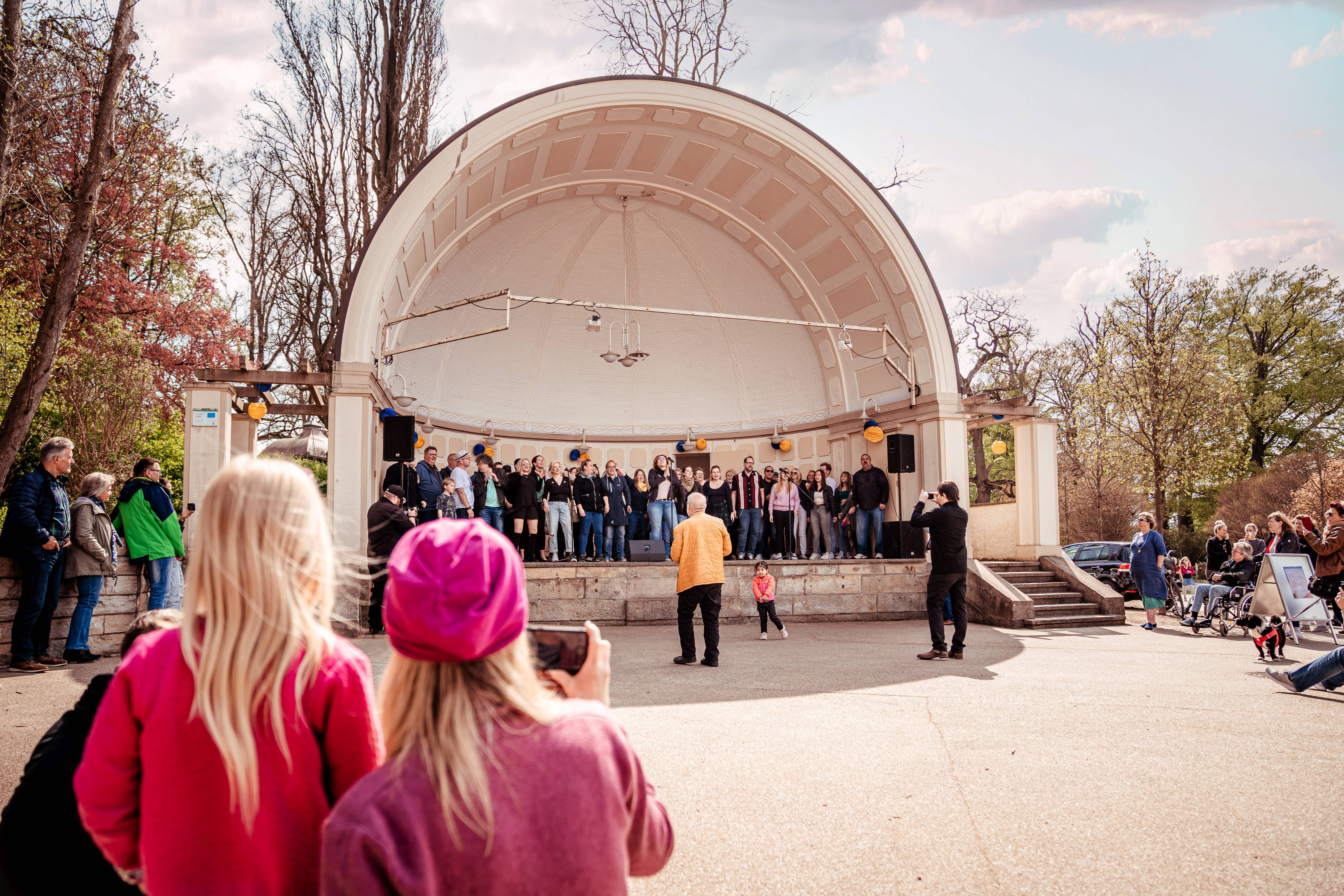 Musikmuschel im Kurpark Bad Nenndorf