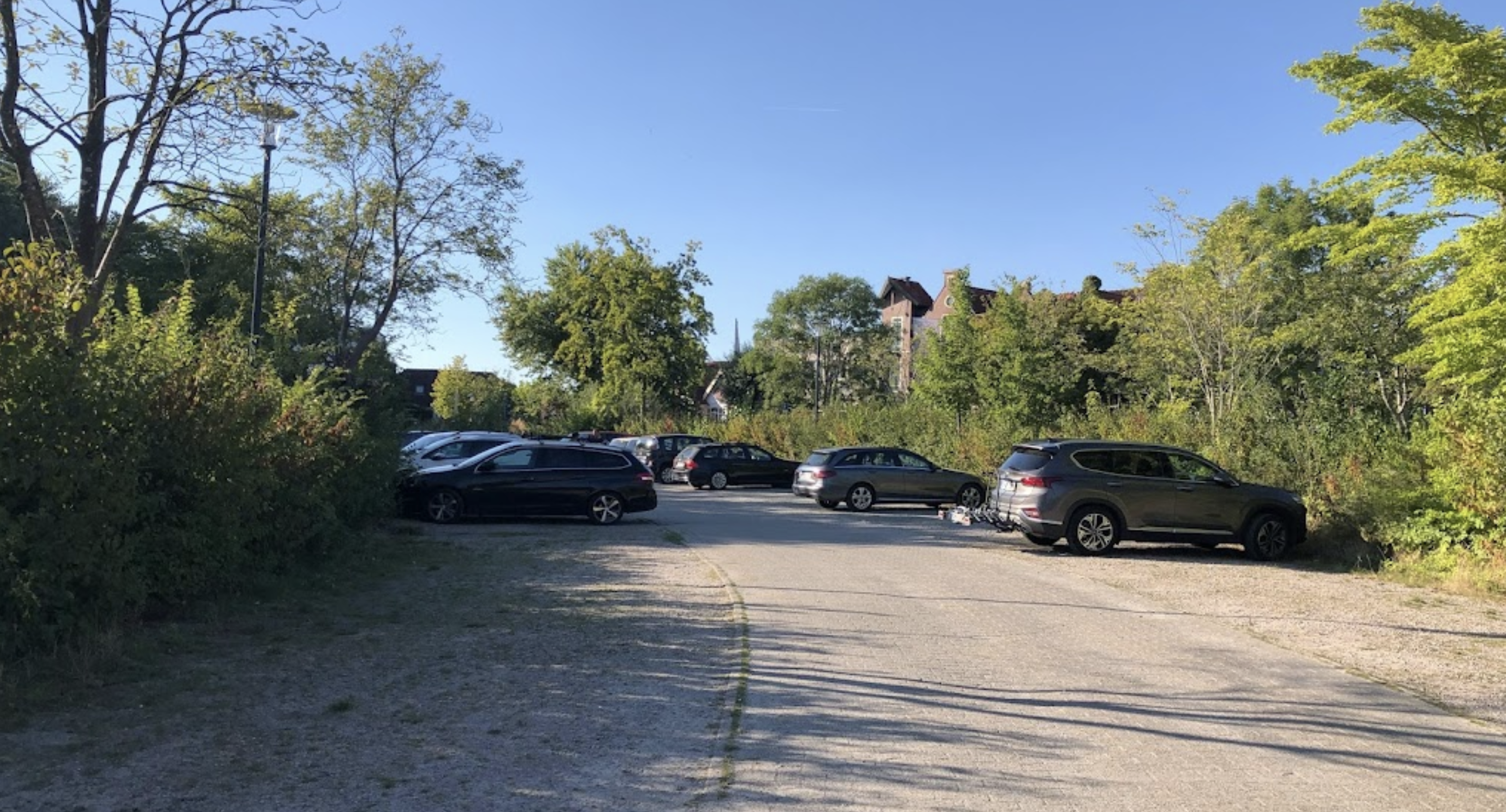 Parkplatz in Horumersiel