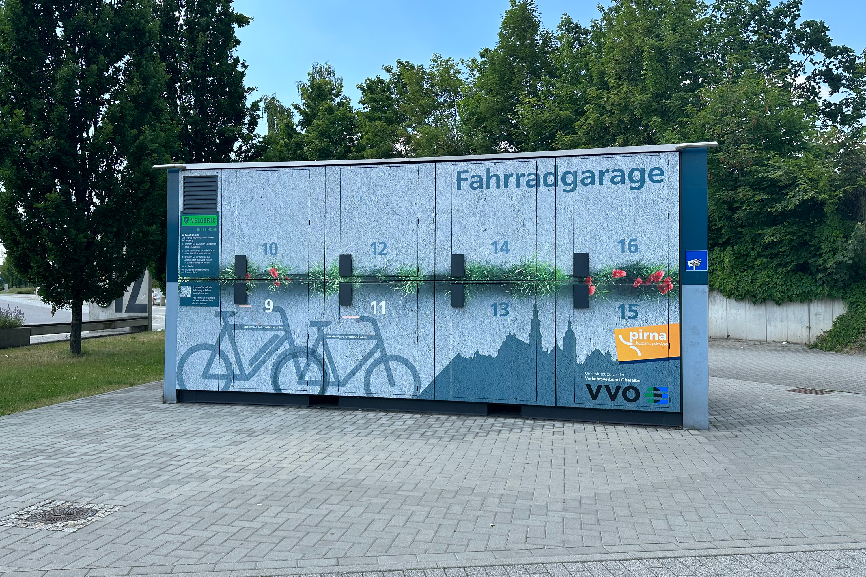 Fahrradgarage Pirna