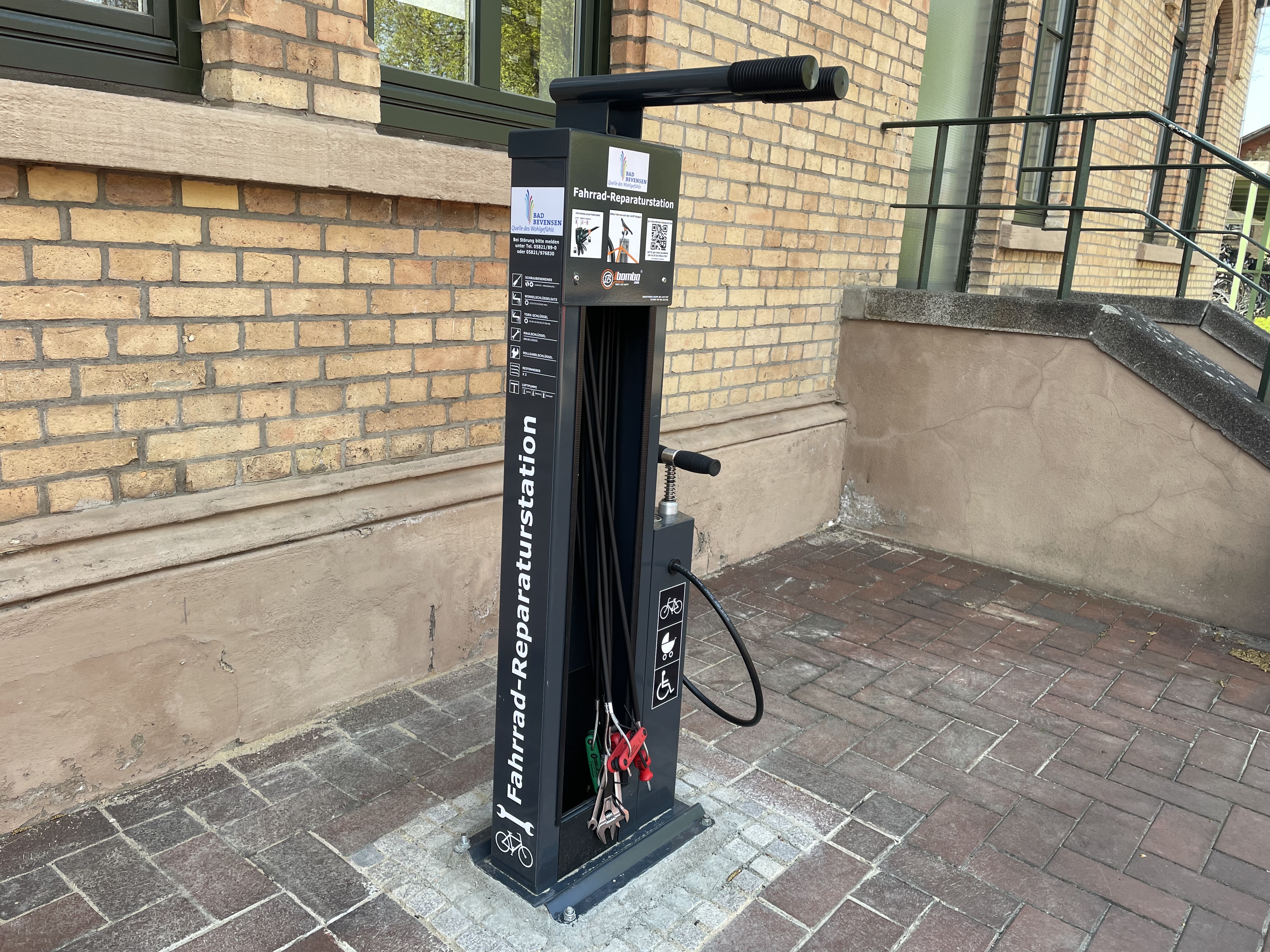 Fahrrad-Reparaturstation Bahnhof Bad Bevensen
