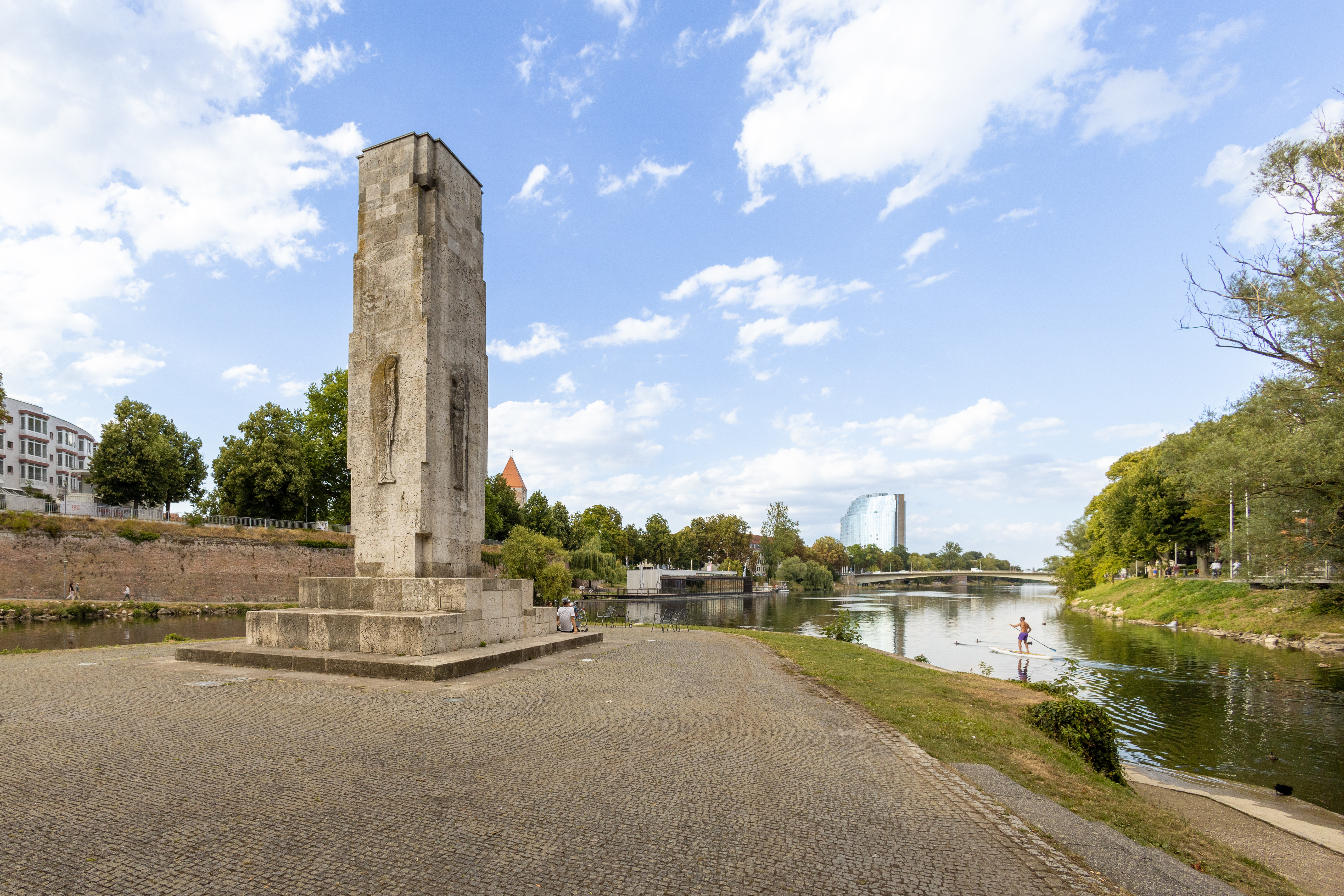 Denkmal Schwal in Neu-Ulm an der Donau