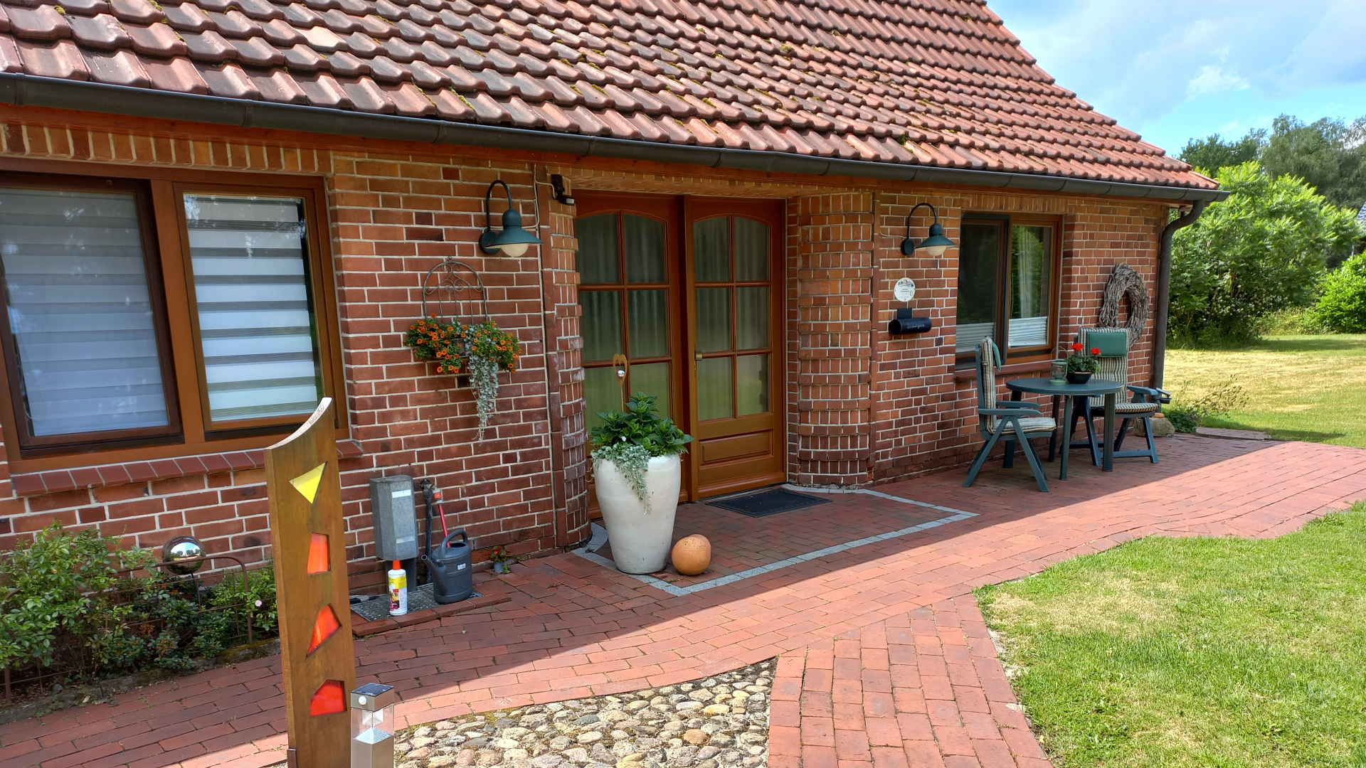 Außenansicht Ferienwohnung Das Haus im Moor