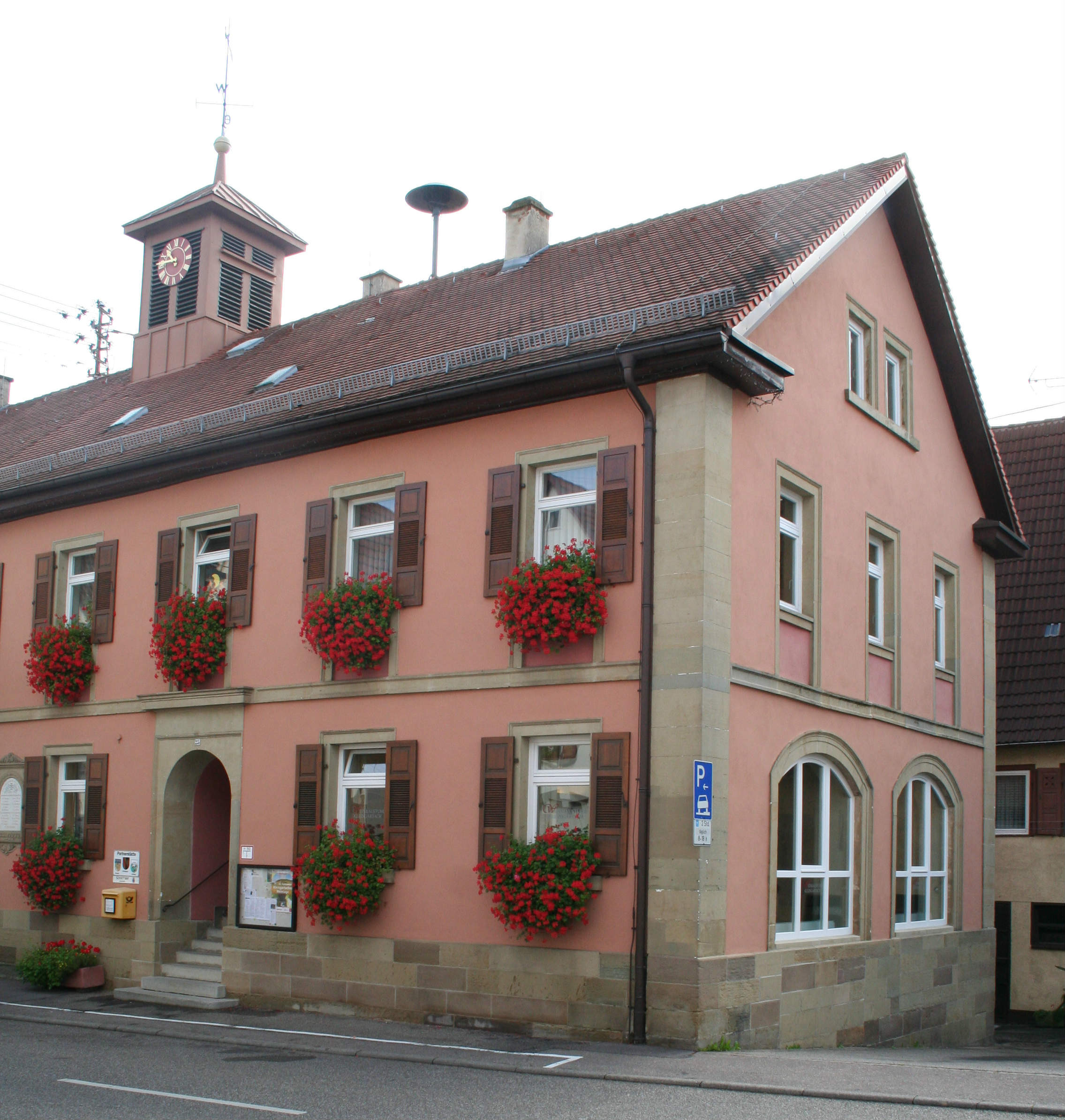 Weinbaustube, Verwaltungsstelle Kleingartach, Außenansicht