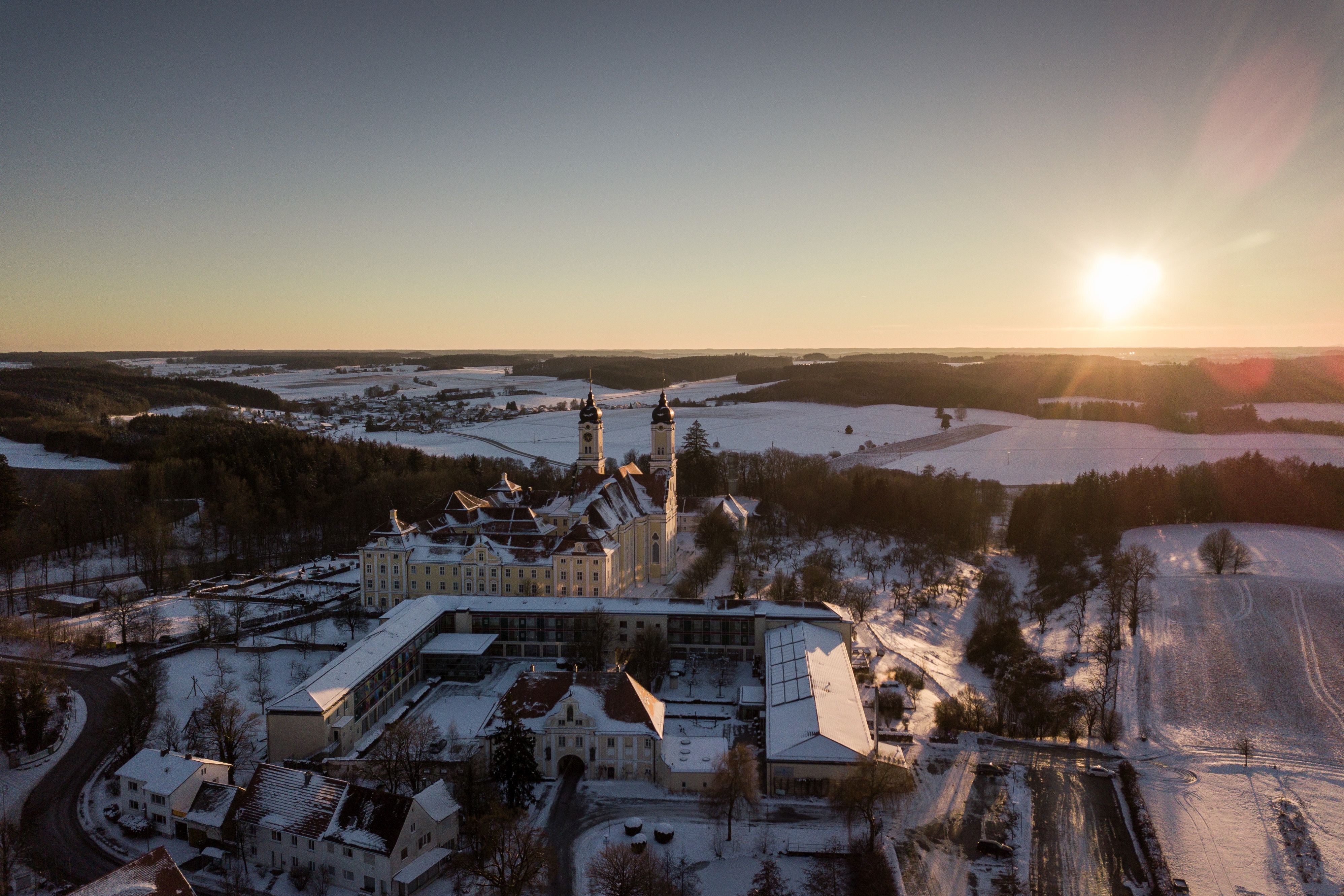 Kloster Roggenburg im Winter