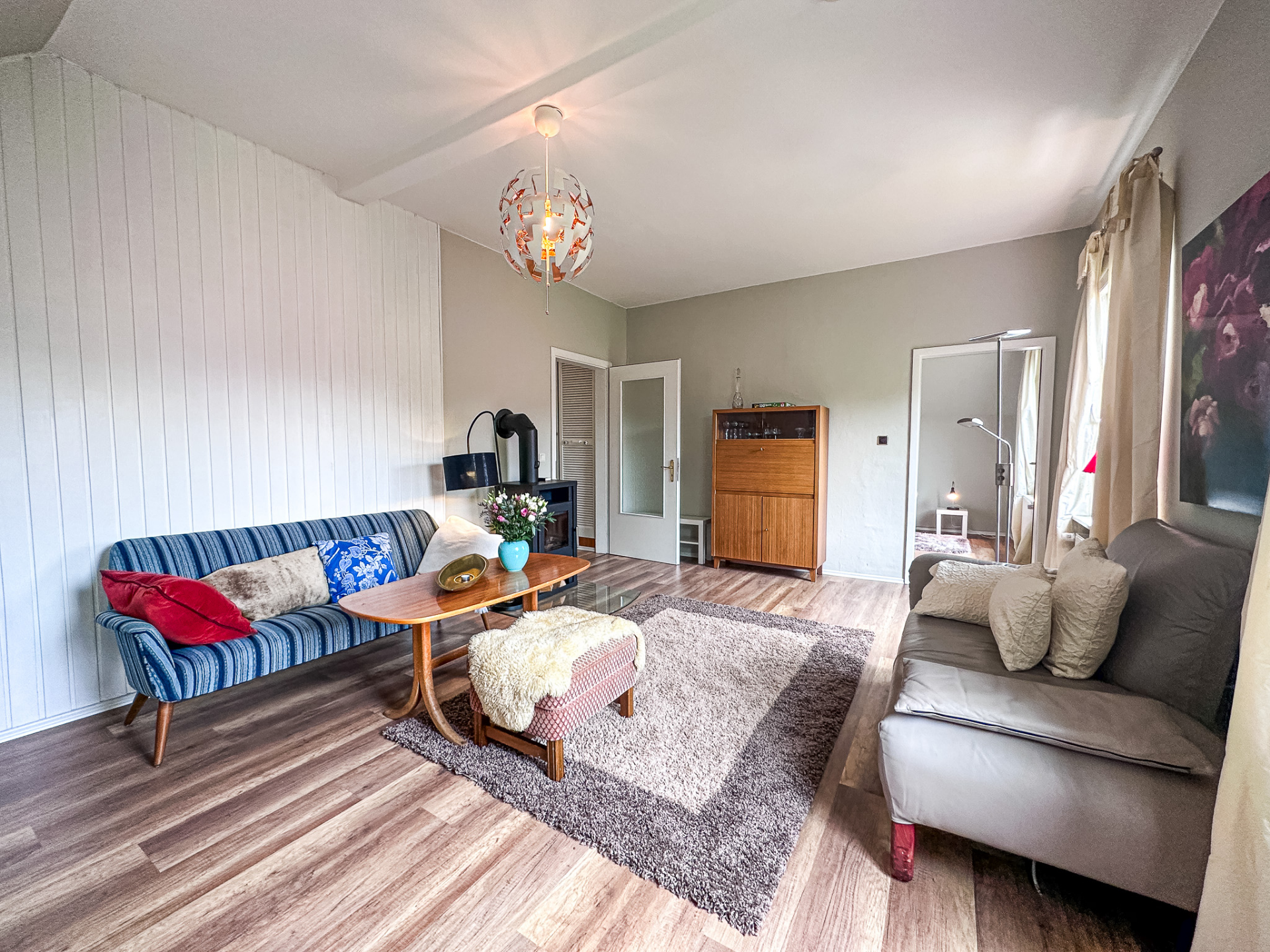 Helles Wohnzimmer