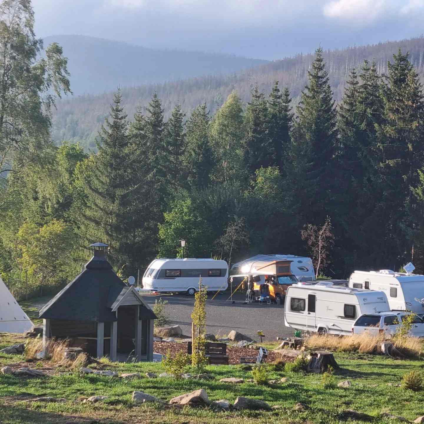 camping glück Kissen main image 0