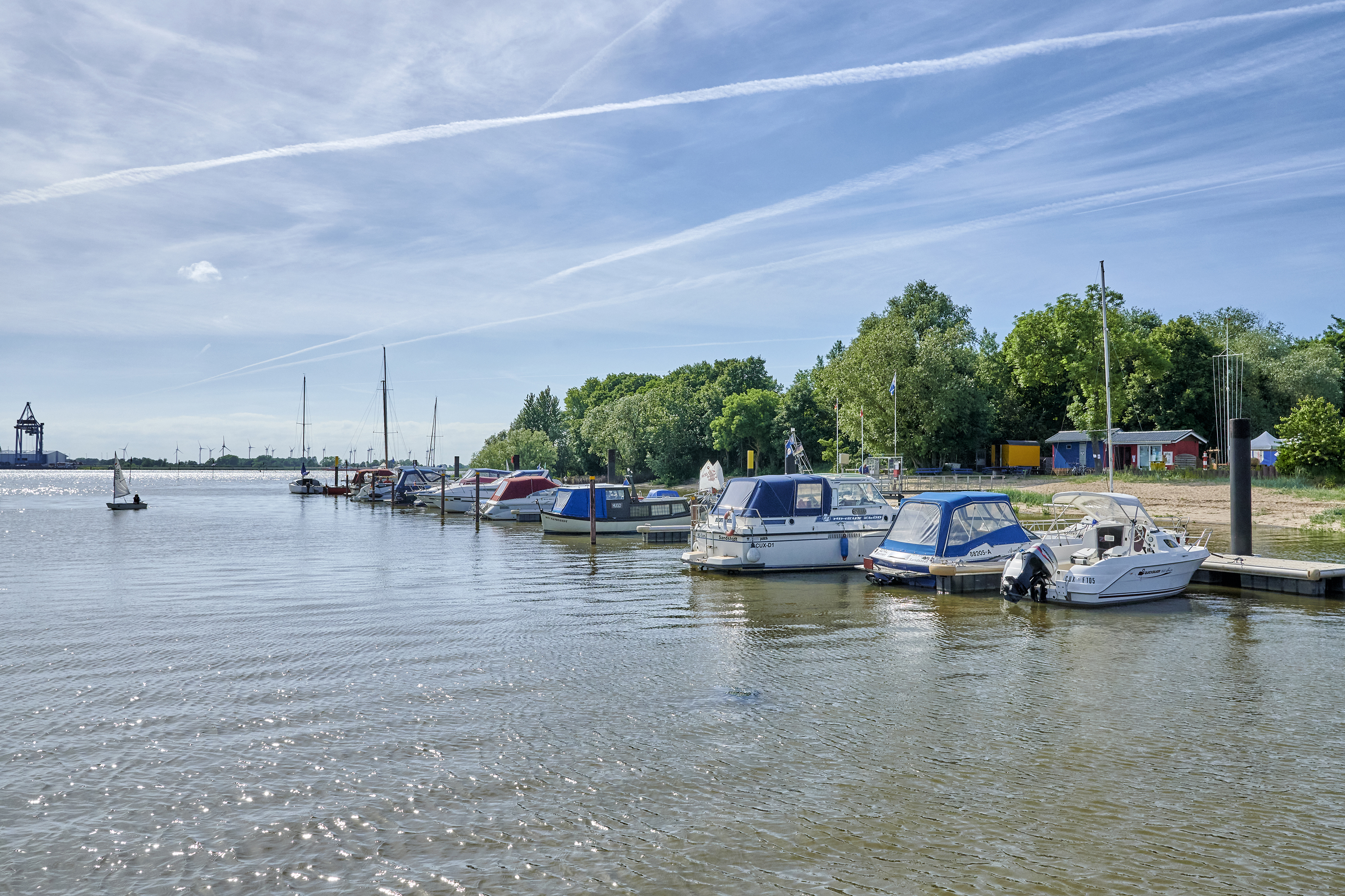 Hafen Sandstedt an der Unterweser