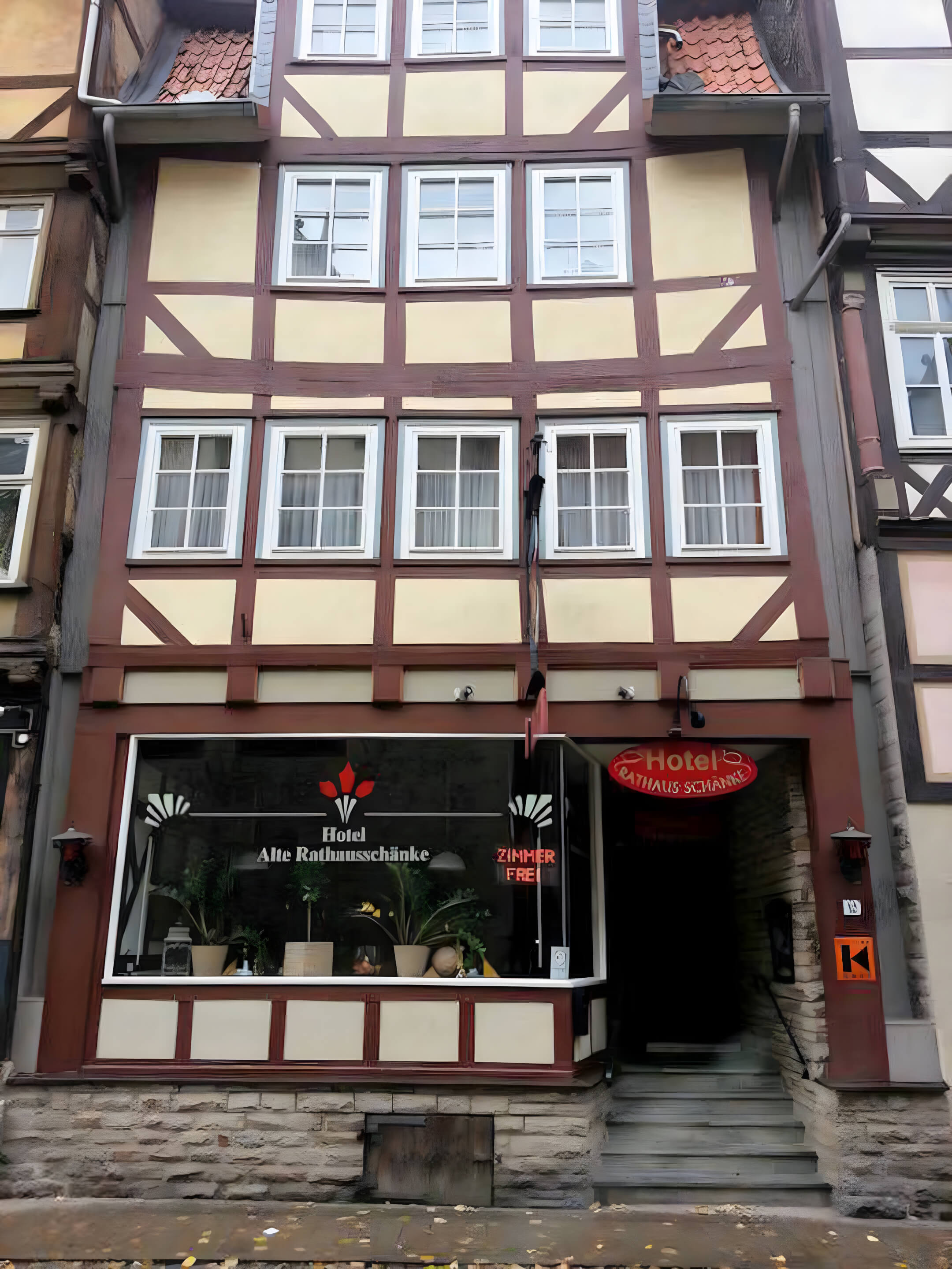 Außenansicht, Hotel Alte Rathausschänke, Hann. Münden.jpg