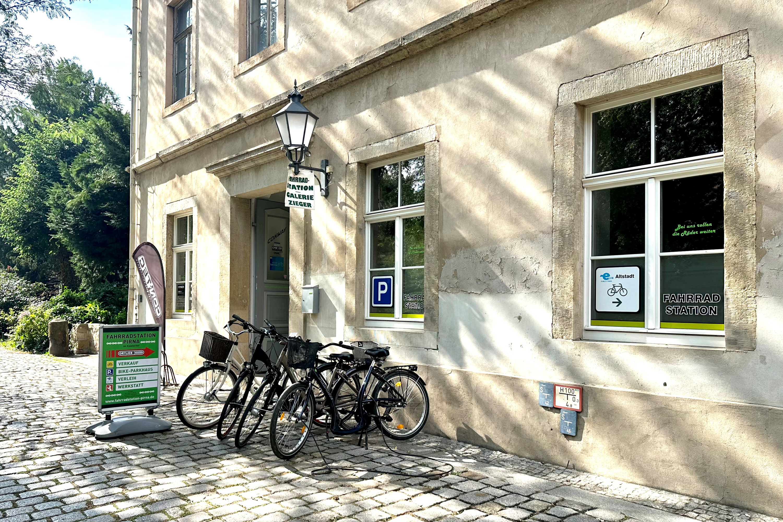 Fahrradstation Pirna