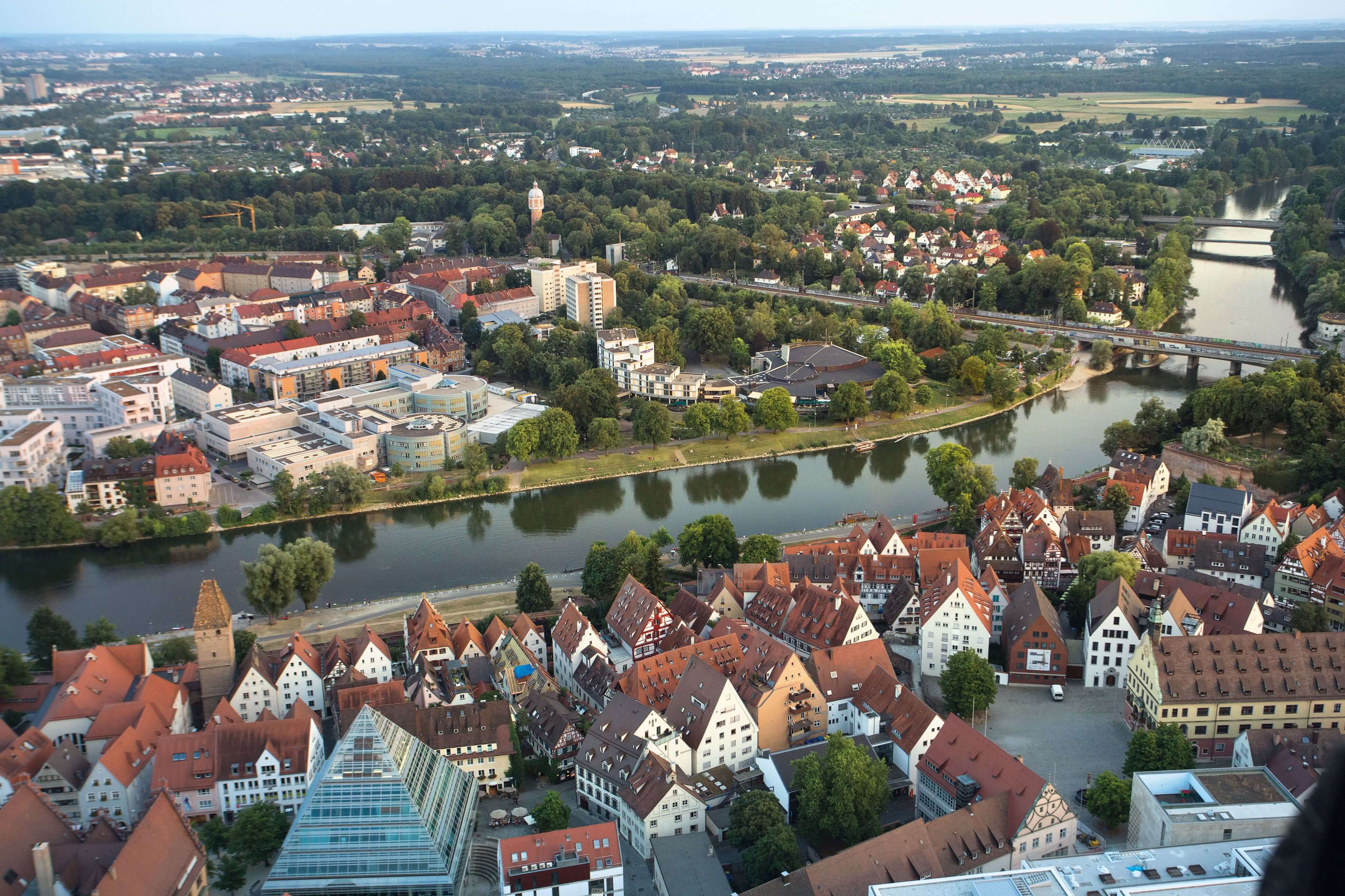 Die Donau-Doppelstadt Ulm/Neu-Ulm