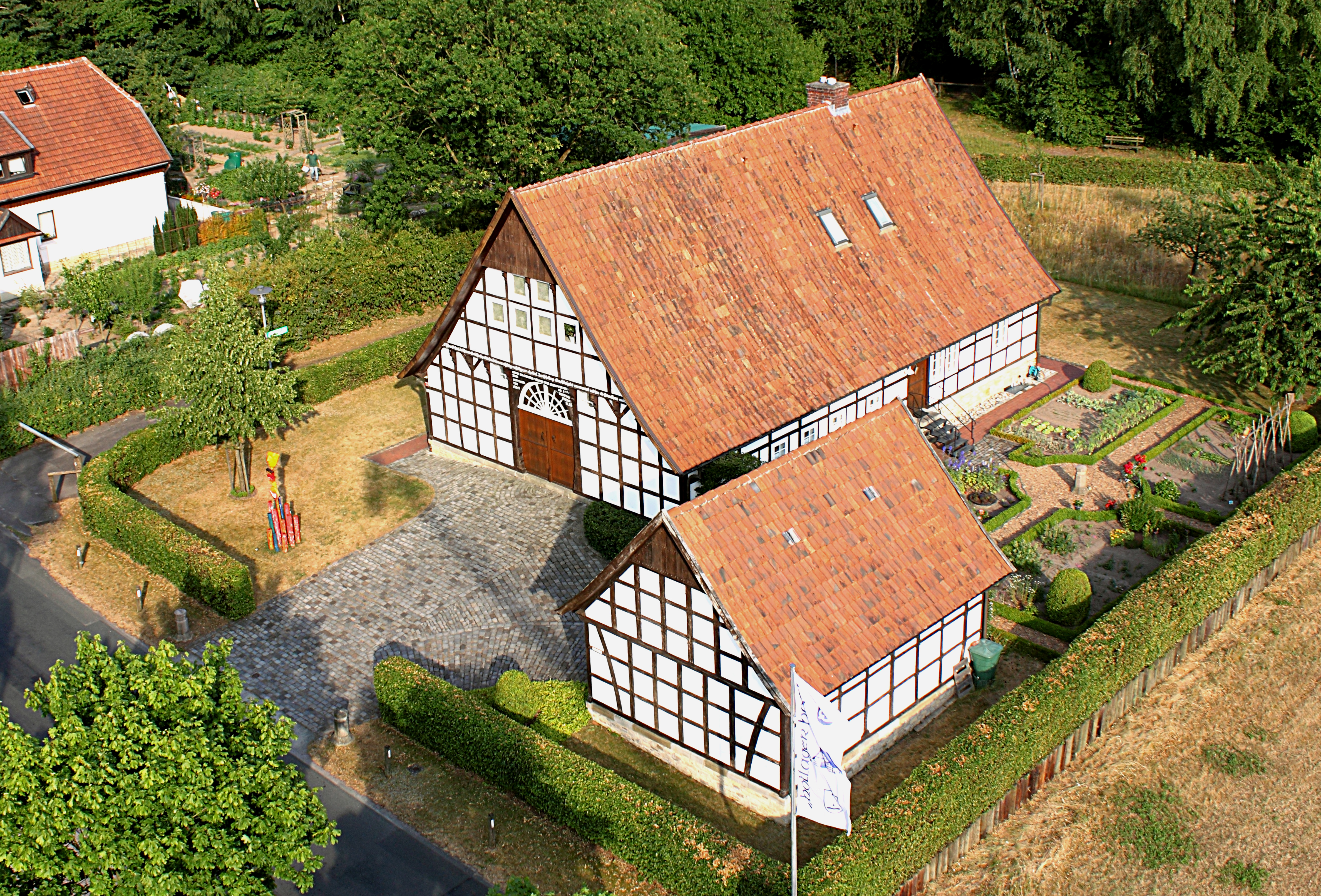 Bauerngarten am Heimathaus Hollager Hof