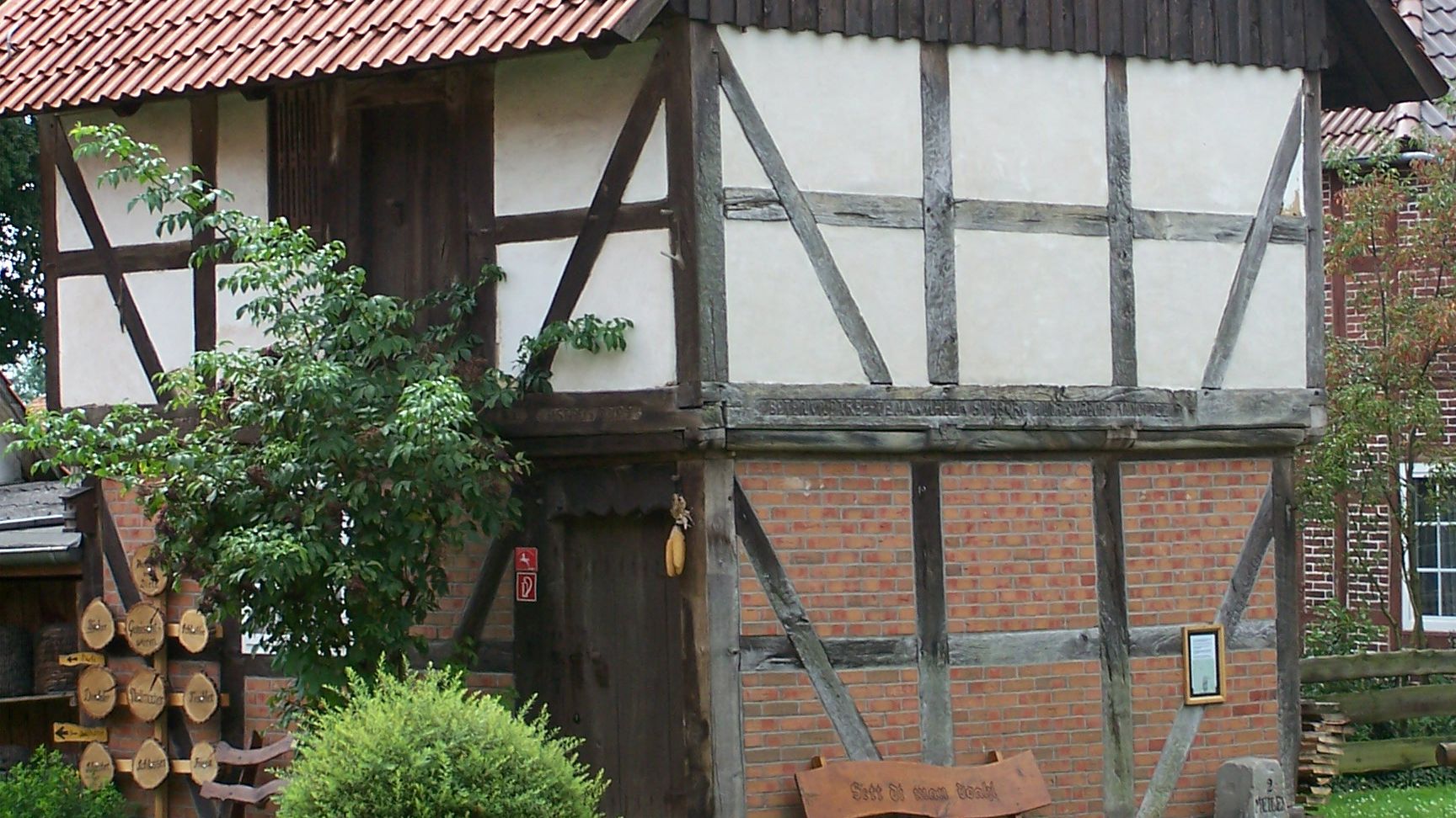 Historic storehouse in the Langlingen village museum