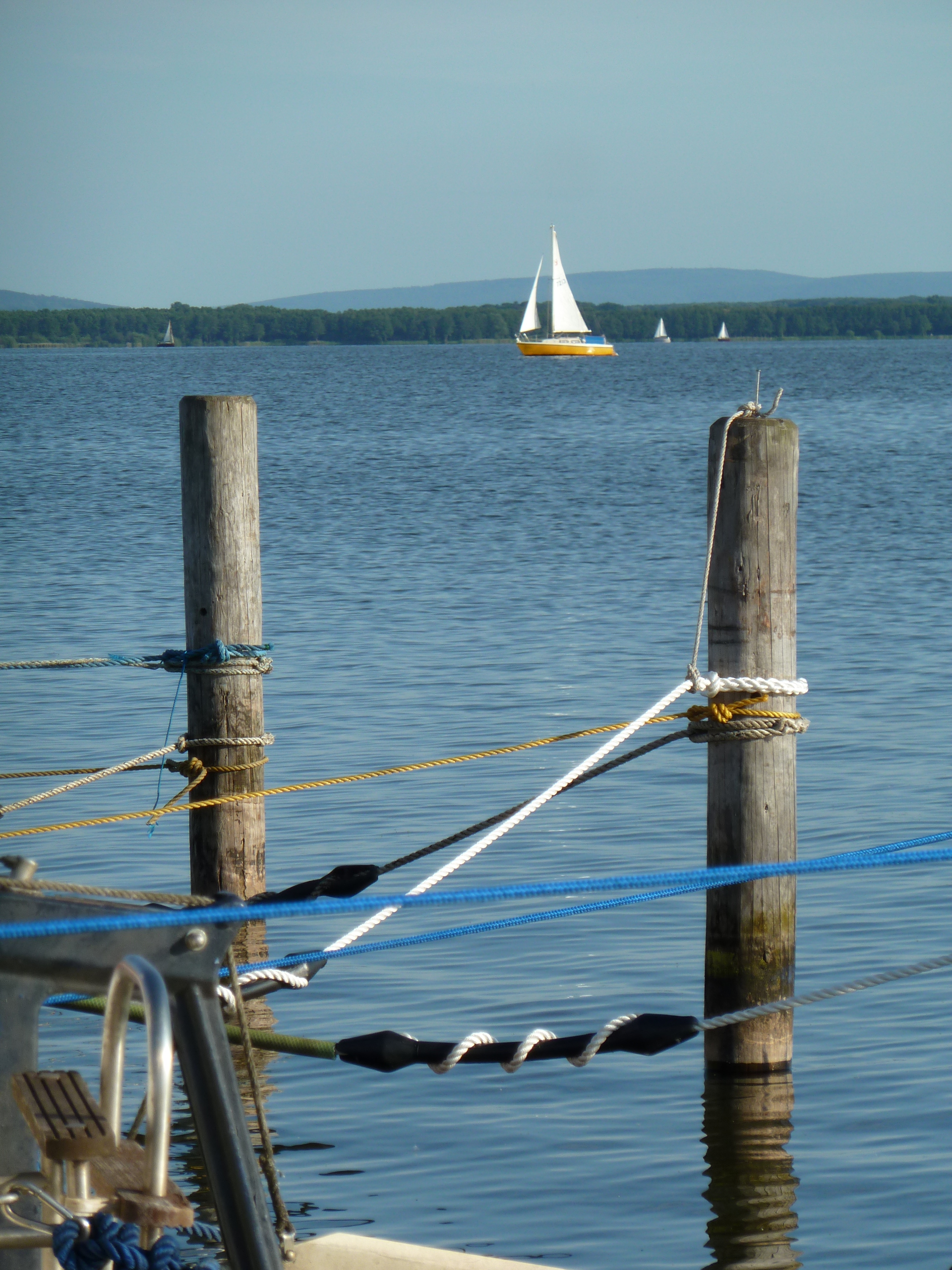 Segelboot auf dem Wasser