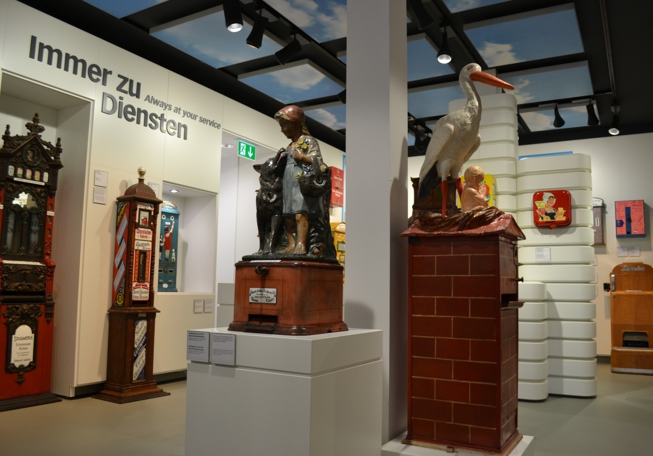 Deutsches Automatenmuseum Espelkamp - Ausstellung Waren und Dienstleistungen