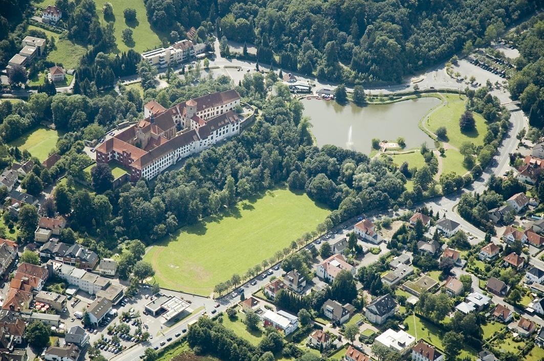 Luftbild Schloss Bad Iburg