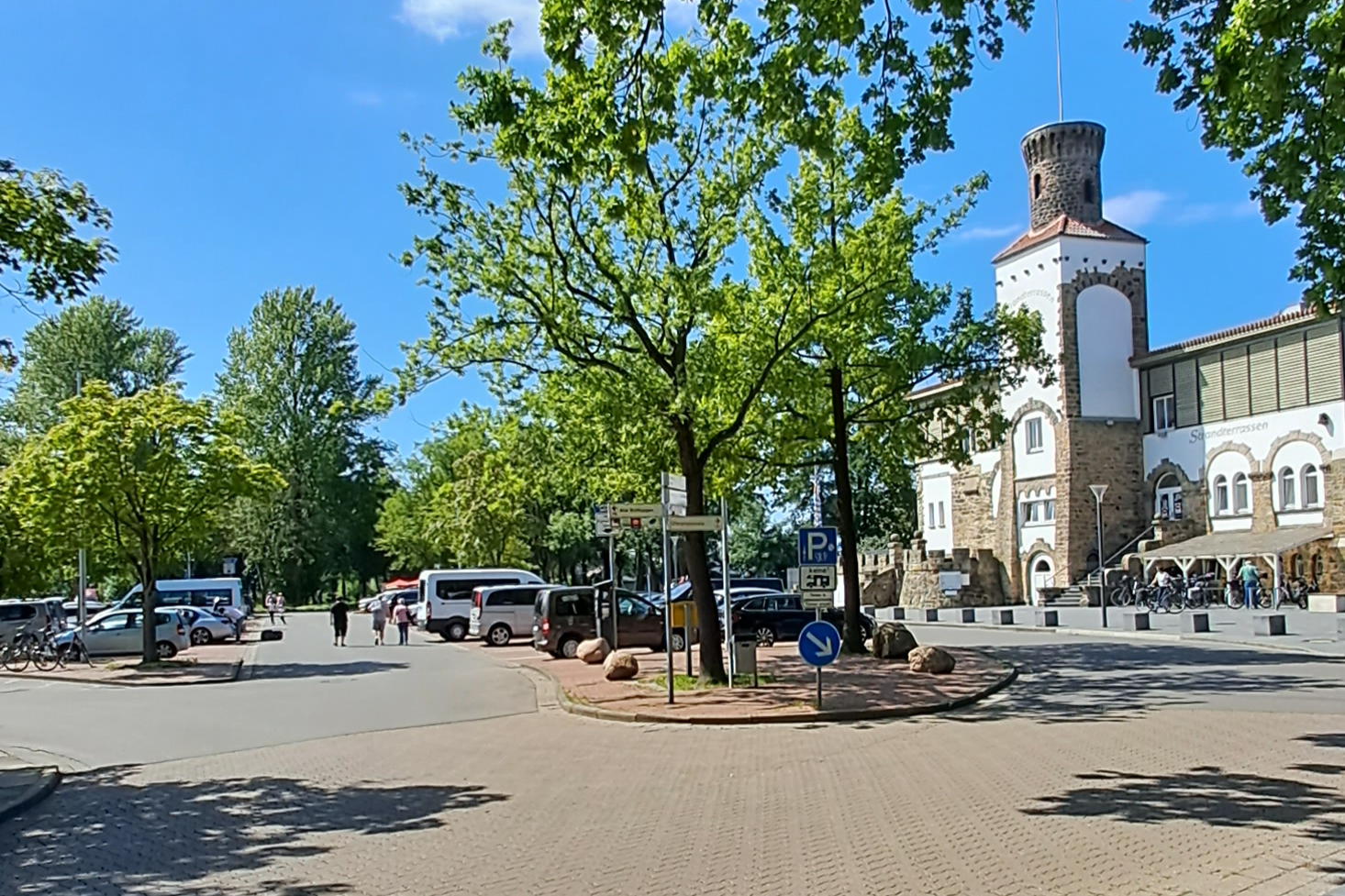 Parkplatz Strandterrassen