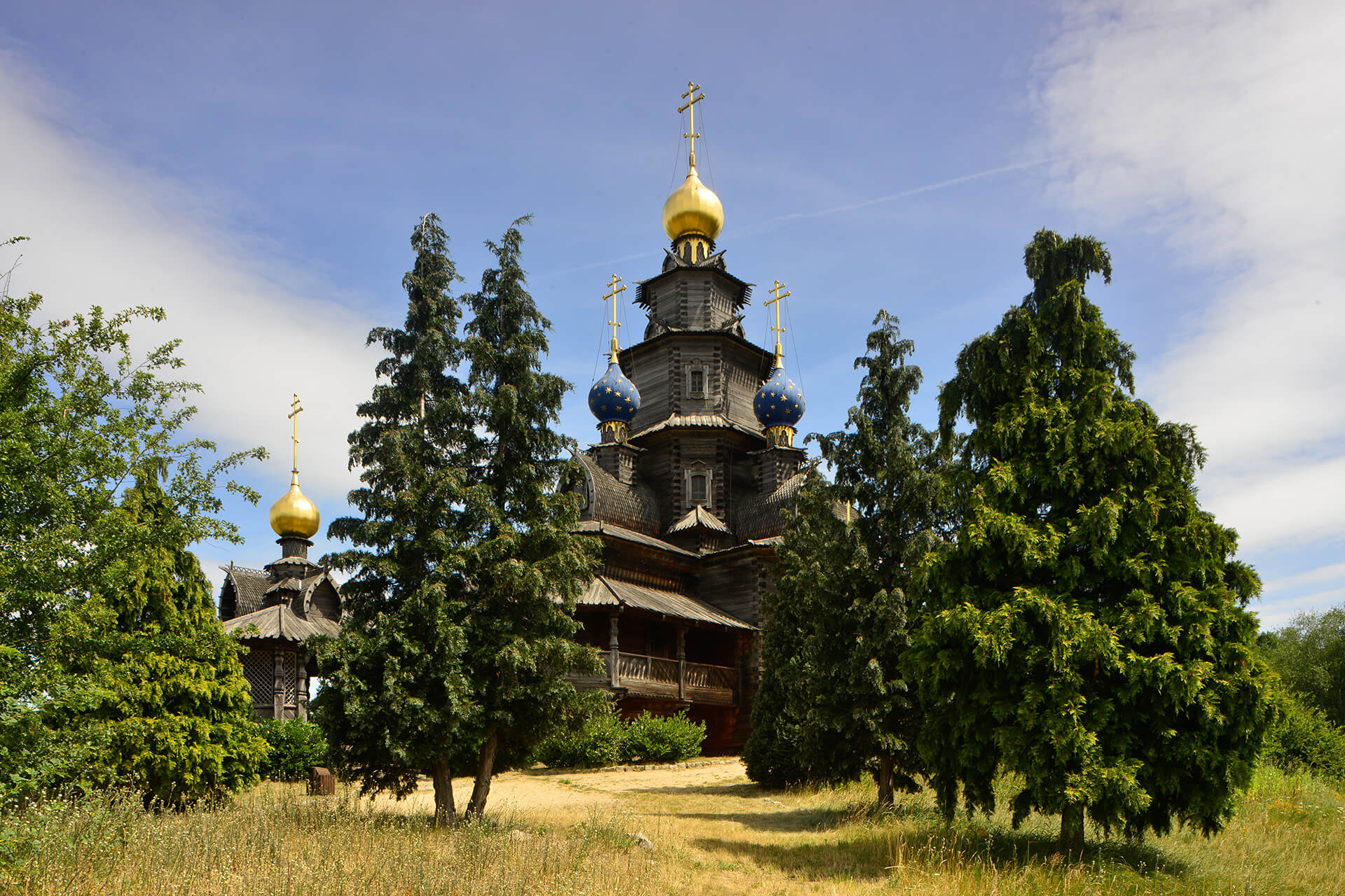 Russisch-Orthodoxe Holzkirche