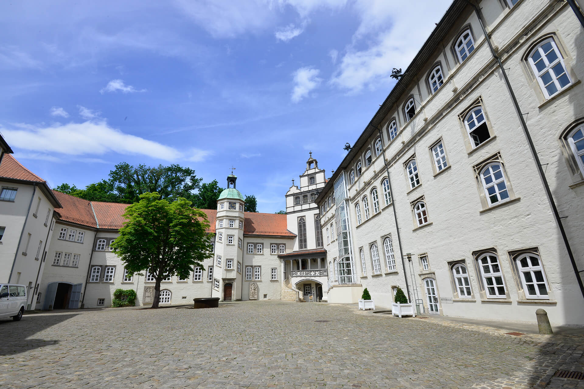 Blick in den Schlossinnenhof