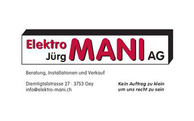 Elektro Jürg Mani AG (Electrical shop)