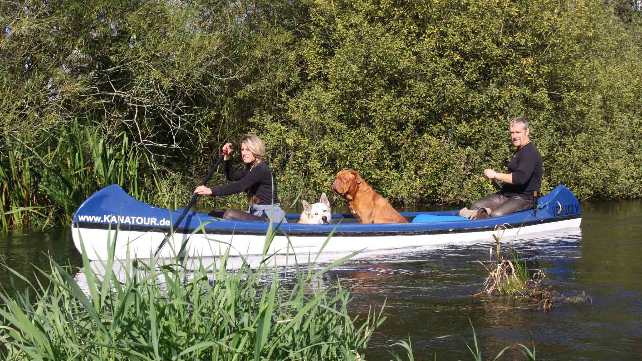 Kanufahren auf der Aller mit Meyer's KANATOUR