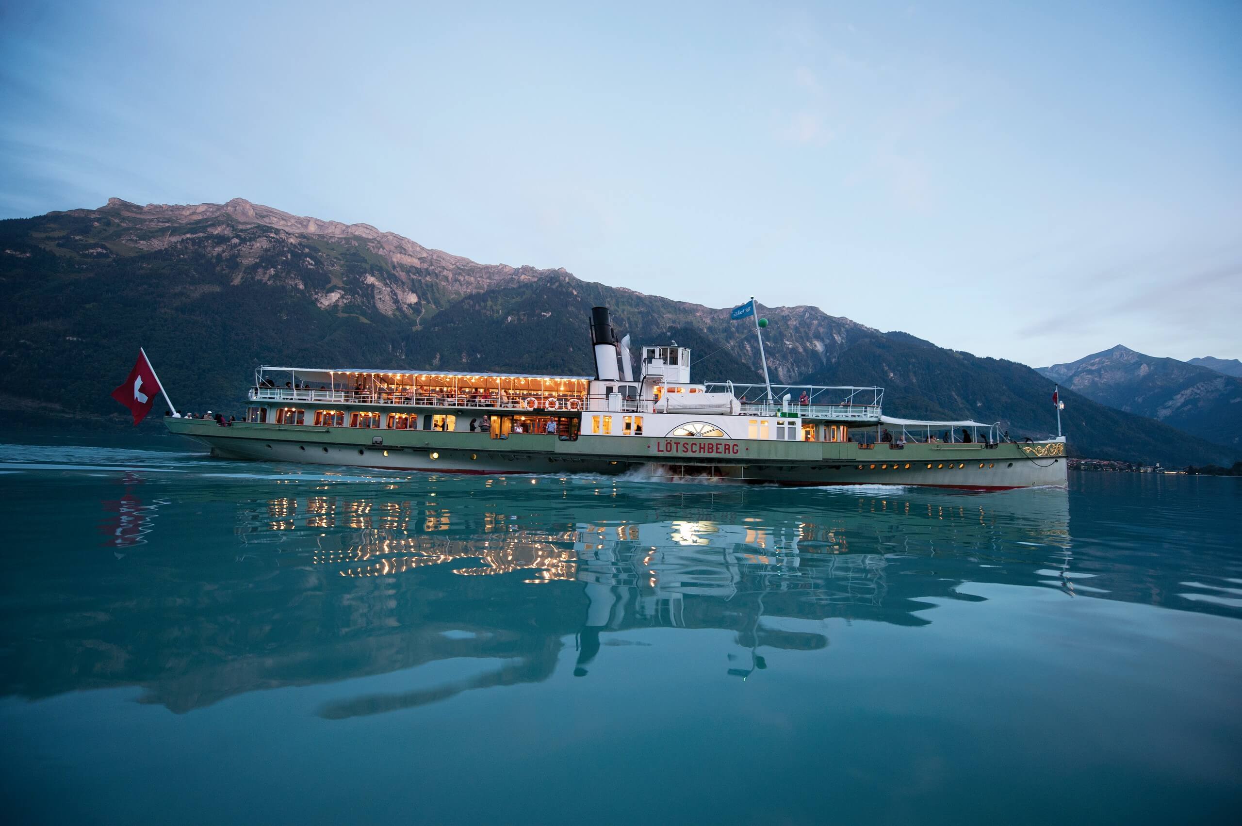 lake brienz dinner cruise