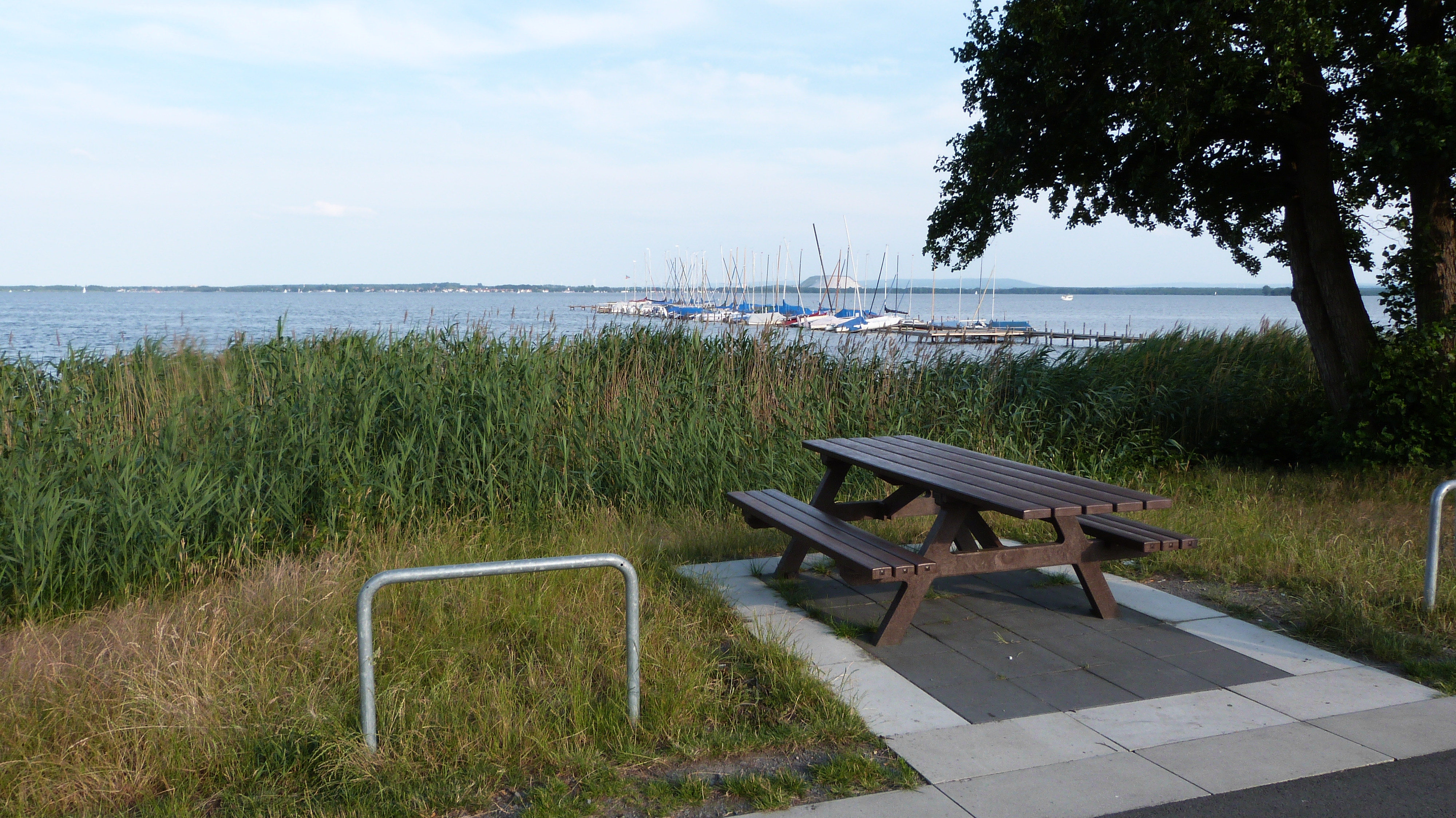 Picknick am Uferweg in Mardorf
