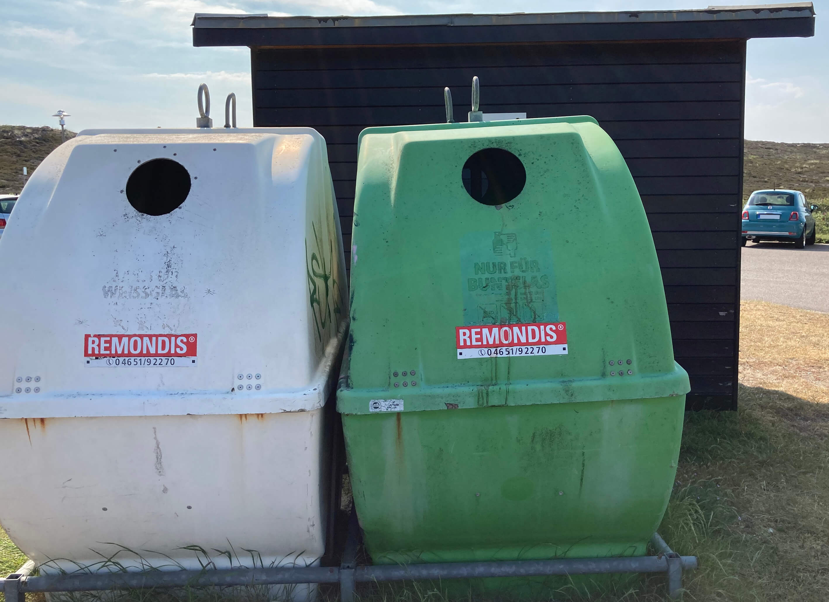 Glascontainer Akademie am Meer