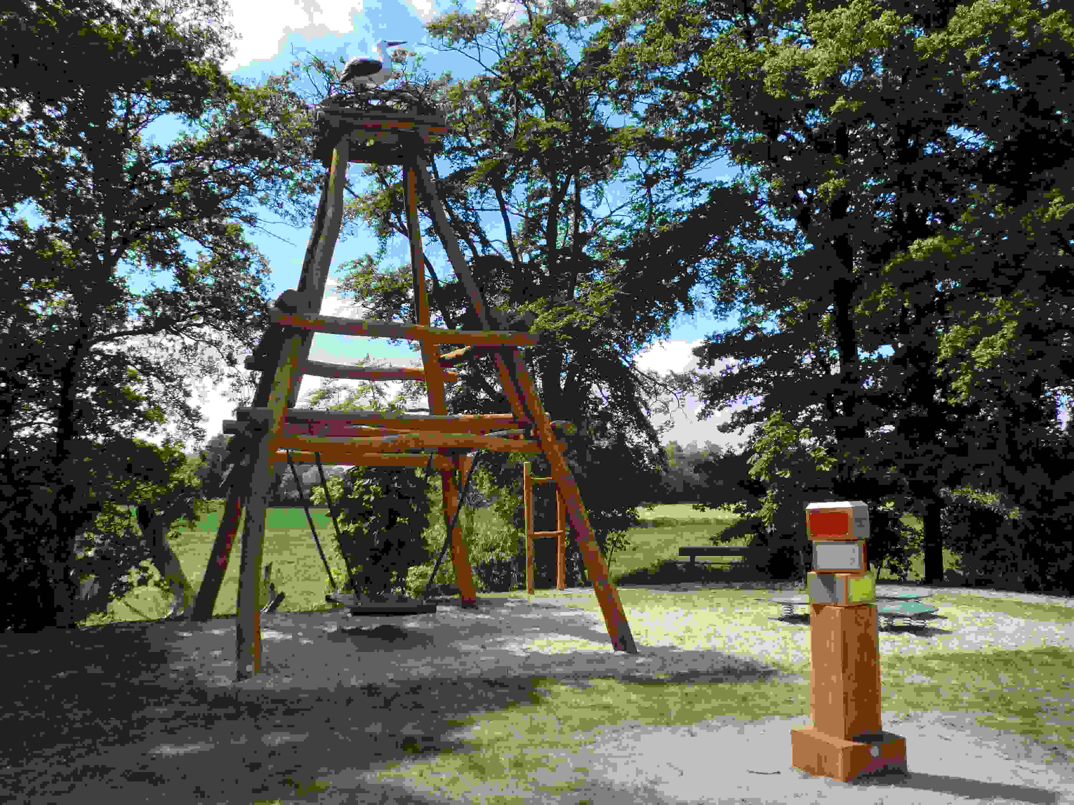 Grenzschaukel - Grenzerlebnisstation