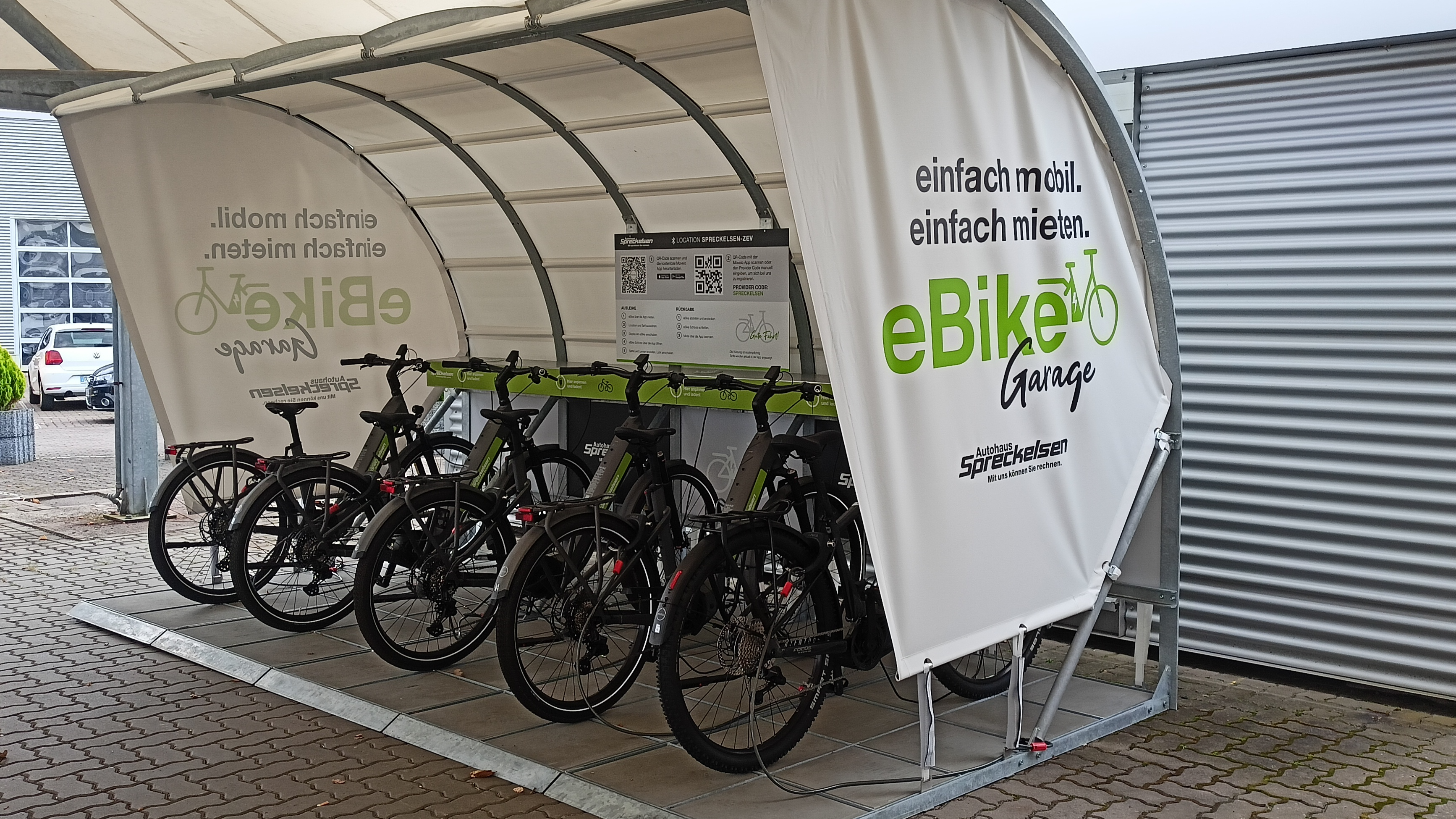 E-Bike Vermietung per App