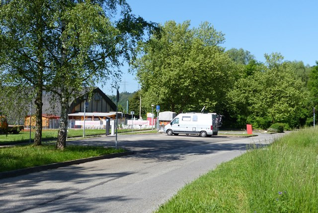 Wohnmobilstellplatz bei den Tennisplätzen, Mühlacker