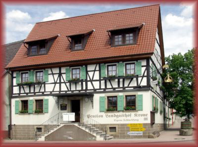 Landgasthof Pension ''Zur Krone'' Kraichtal-Gochsheim, Kraichtal