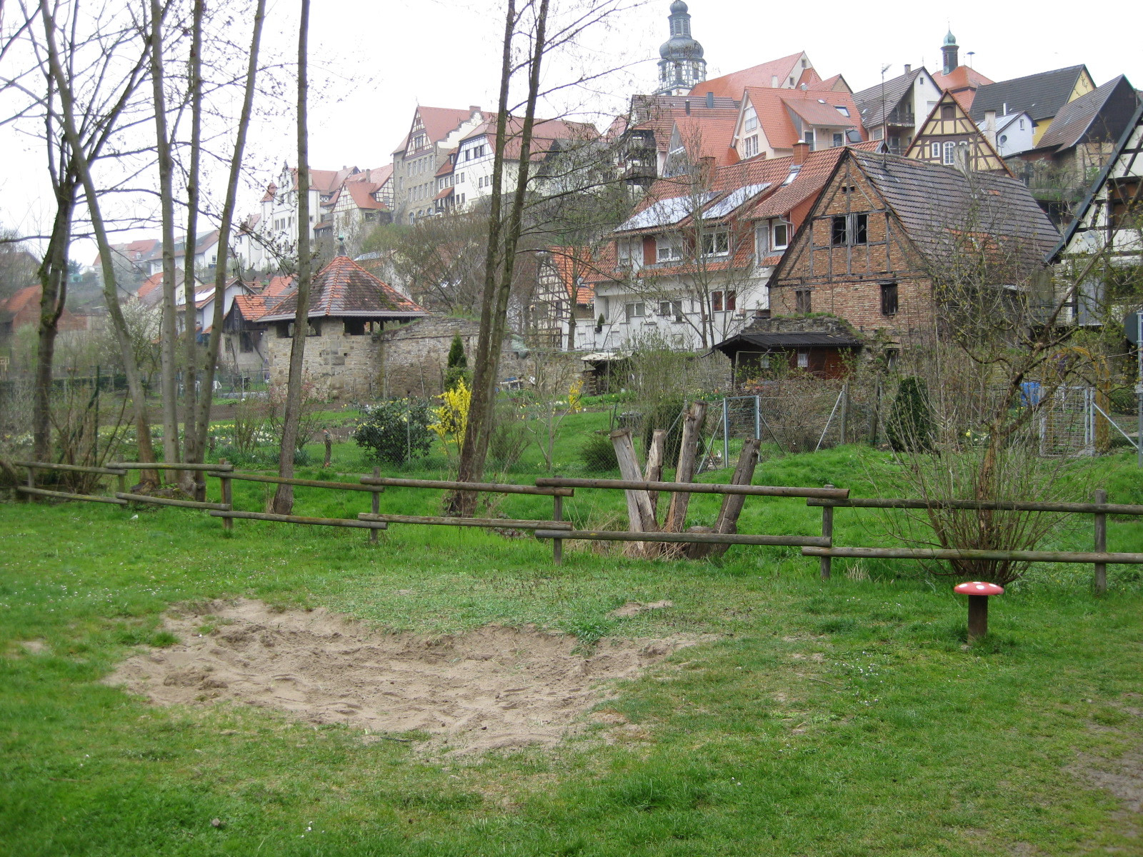 Am Kraichbach in Kraichtal-Gochsheim