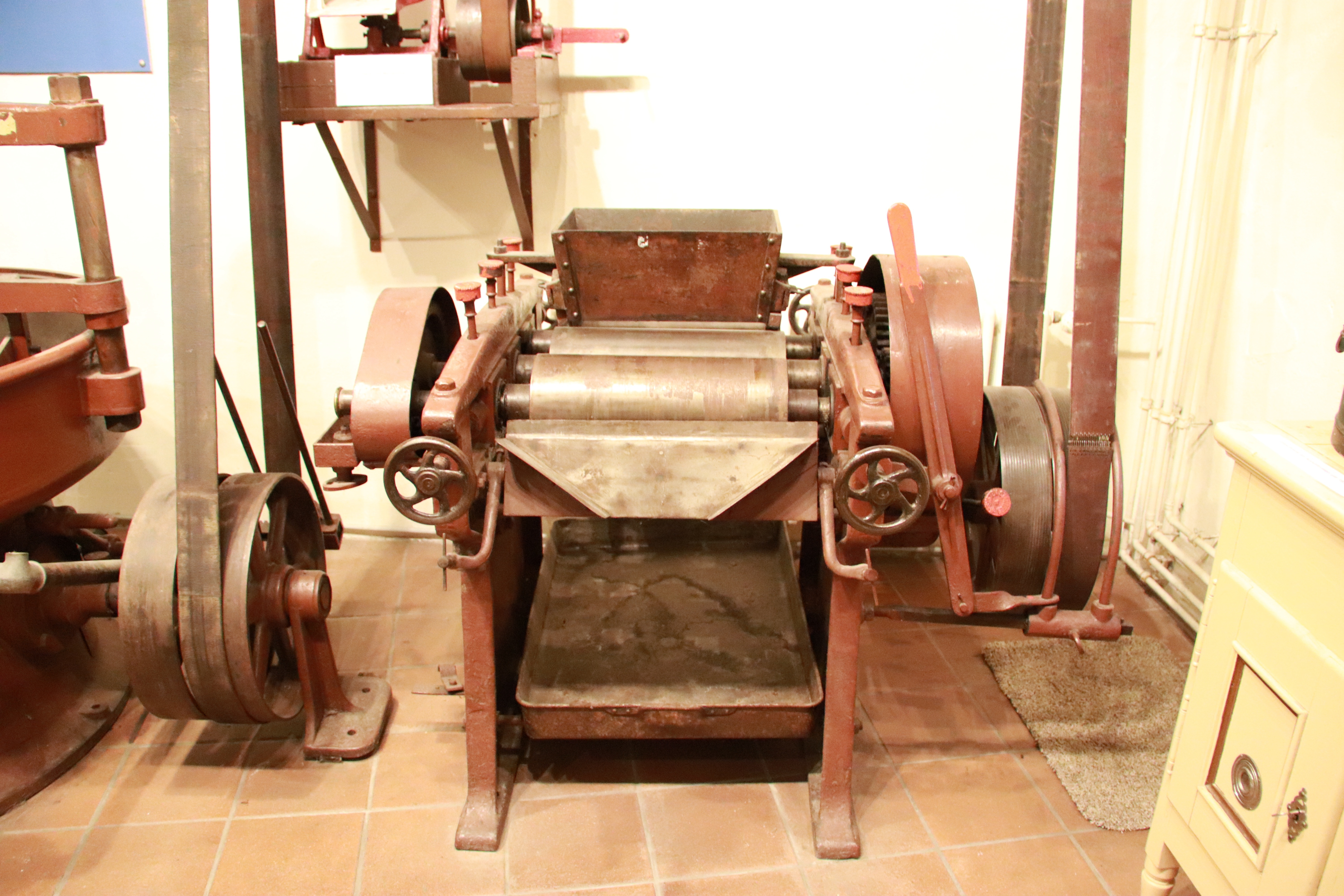 Maschinen im Zuckerbäckermuseum
