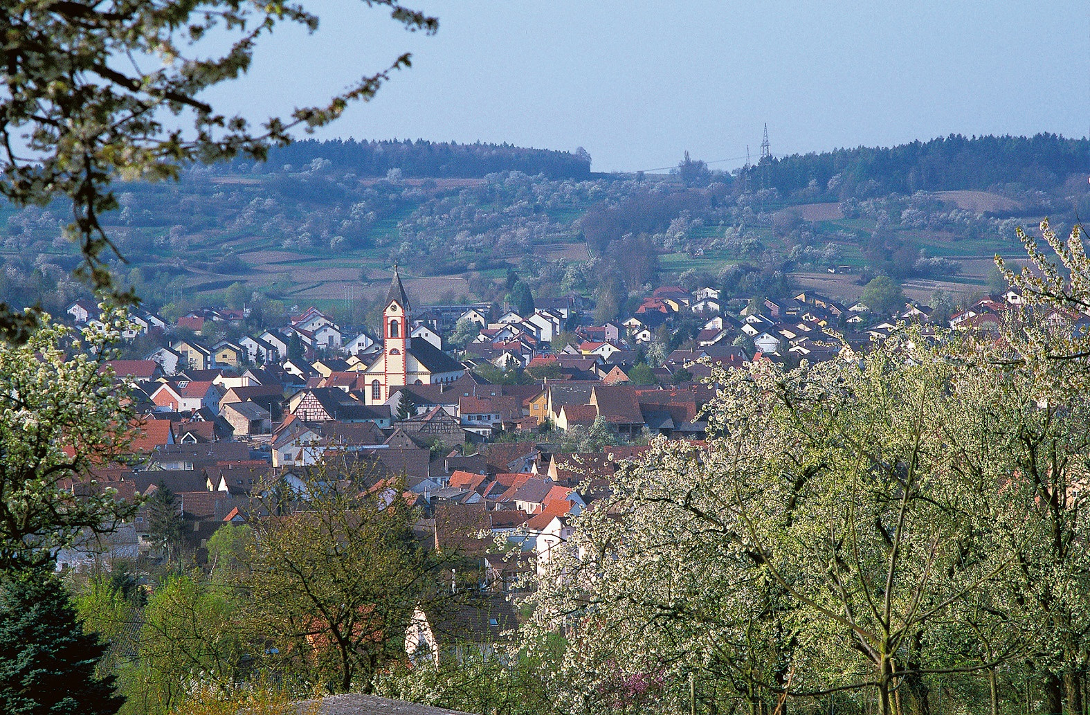 Blick auf Unteröwisheim