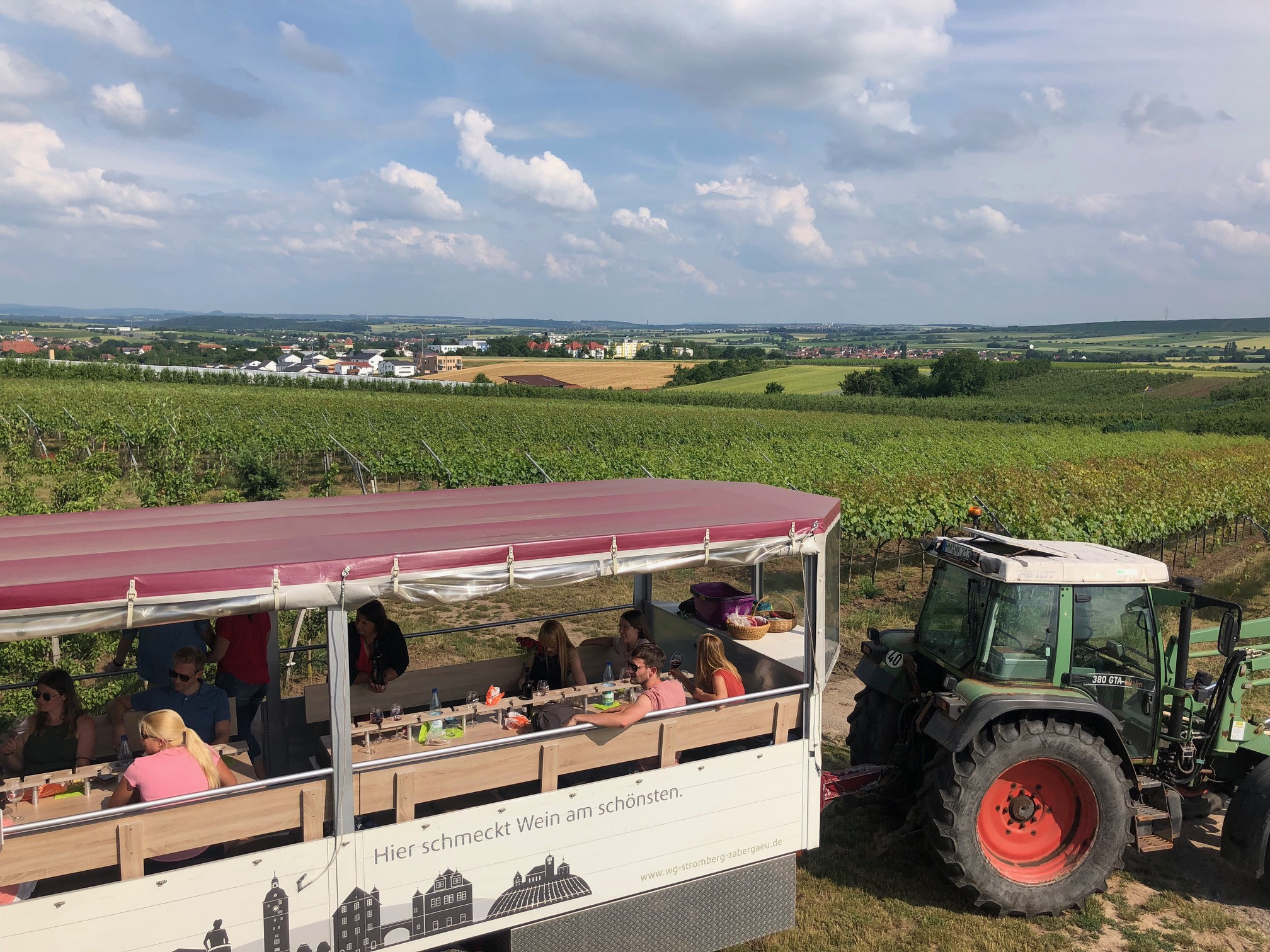 Planwagenfahrt mit dem Zabergäu-Bummler
