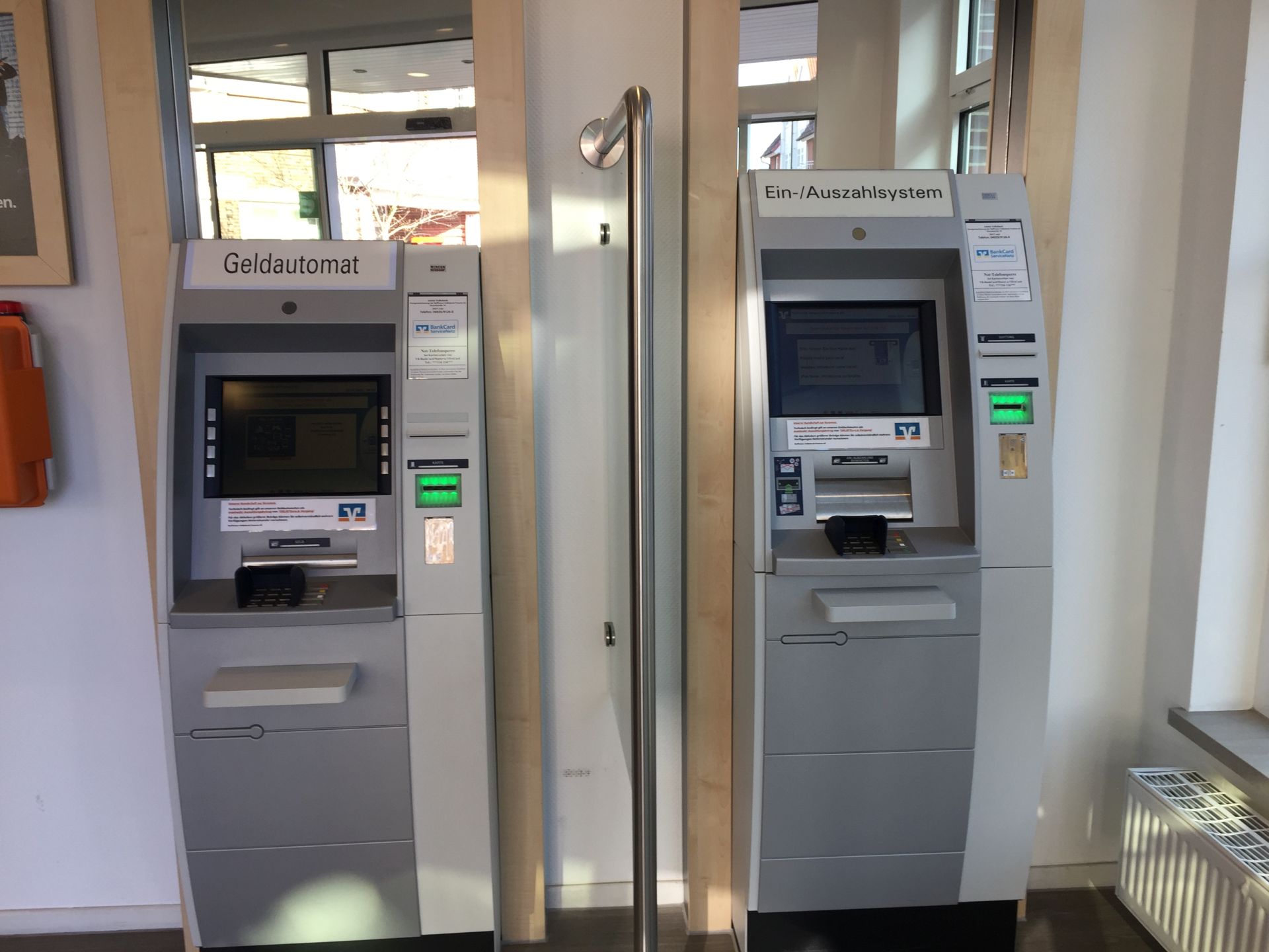 Juister Volksbank Geldautomat