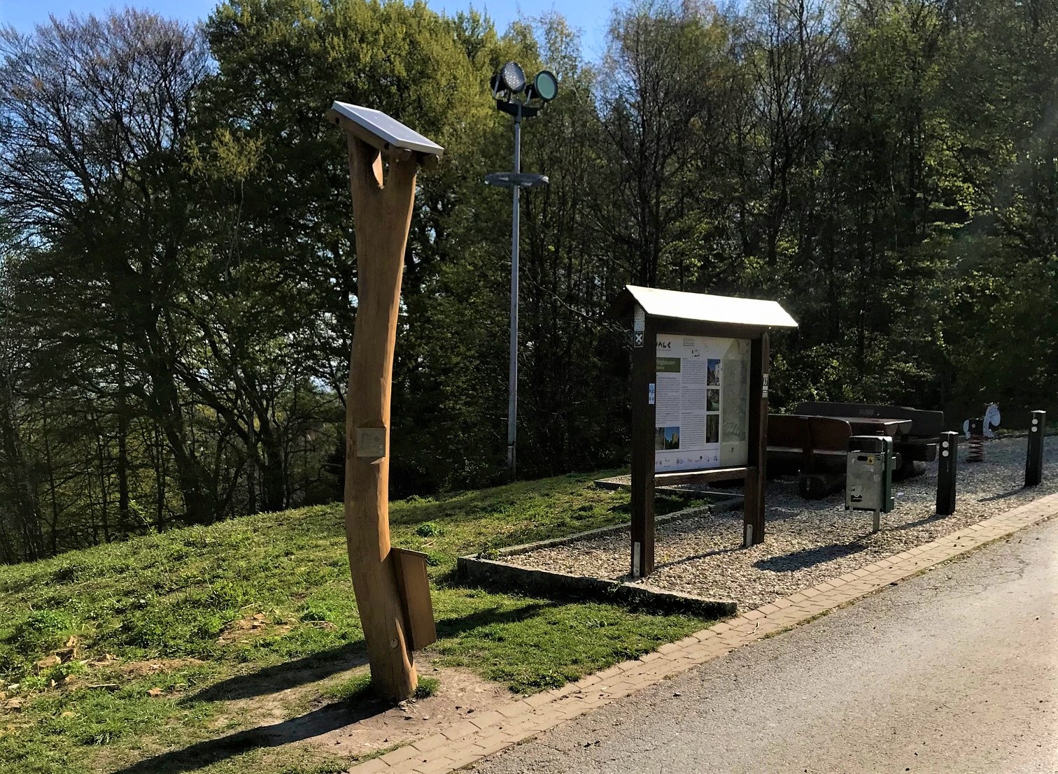 Hörstation in Oerlinghausen an der Himmelsleiter