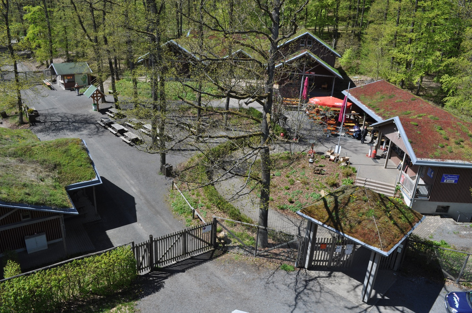 Eingangsbereich Wildpark Knüll
