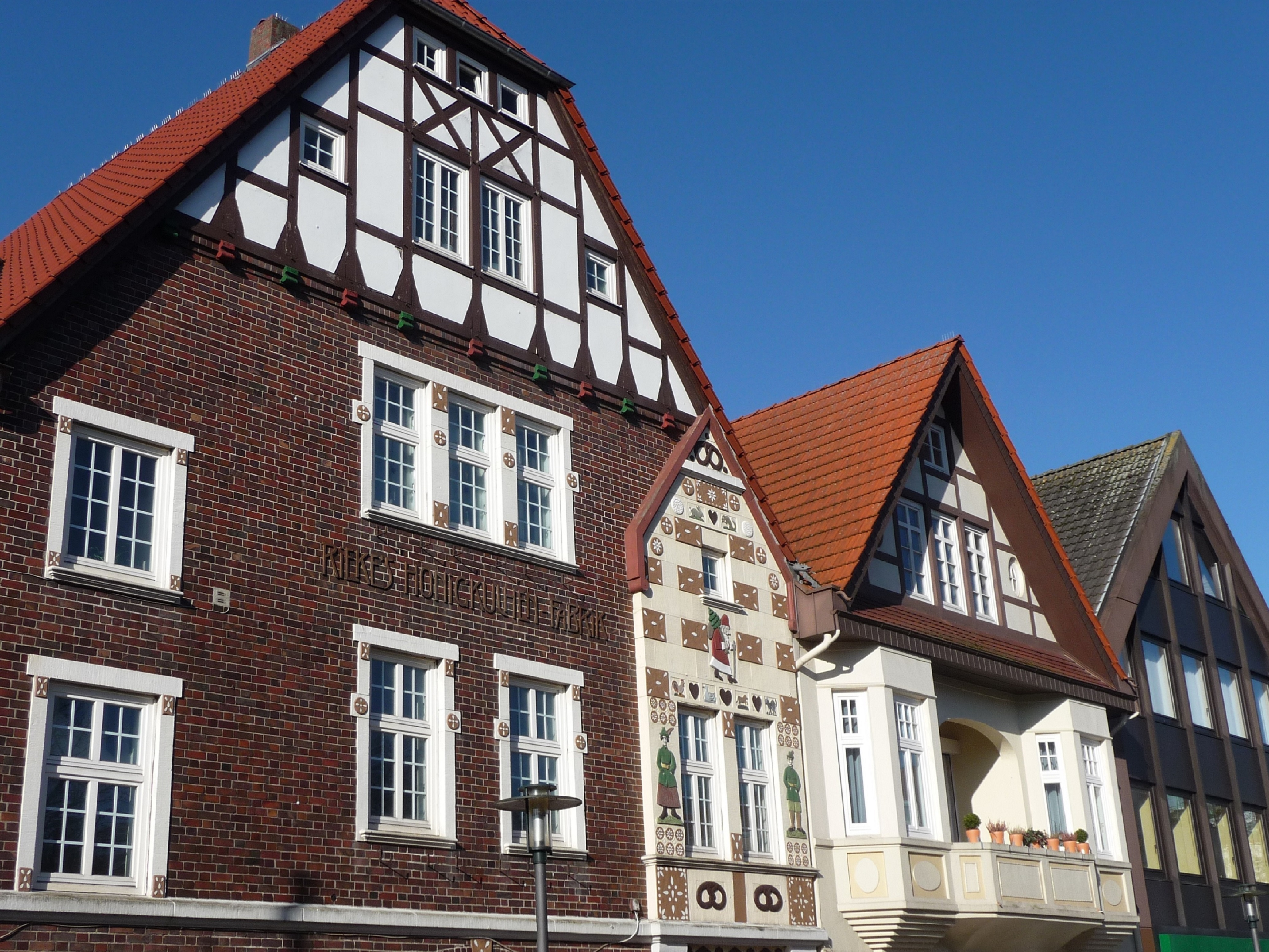 Fassade Riekes Honigkuchenfabrik