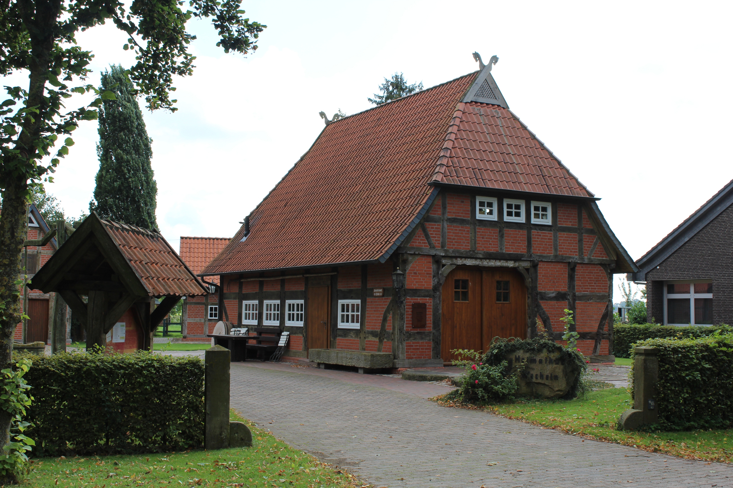 Heimathus Wechold mit Backhaus und Scheune