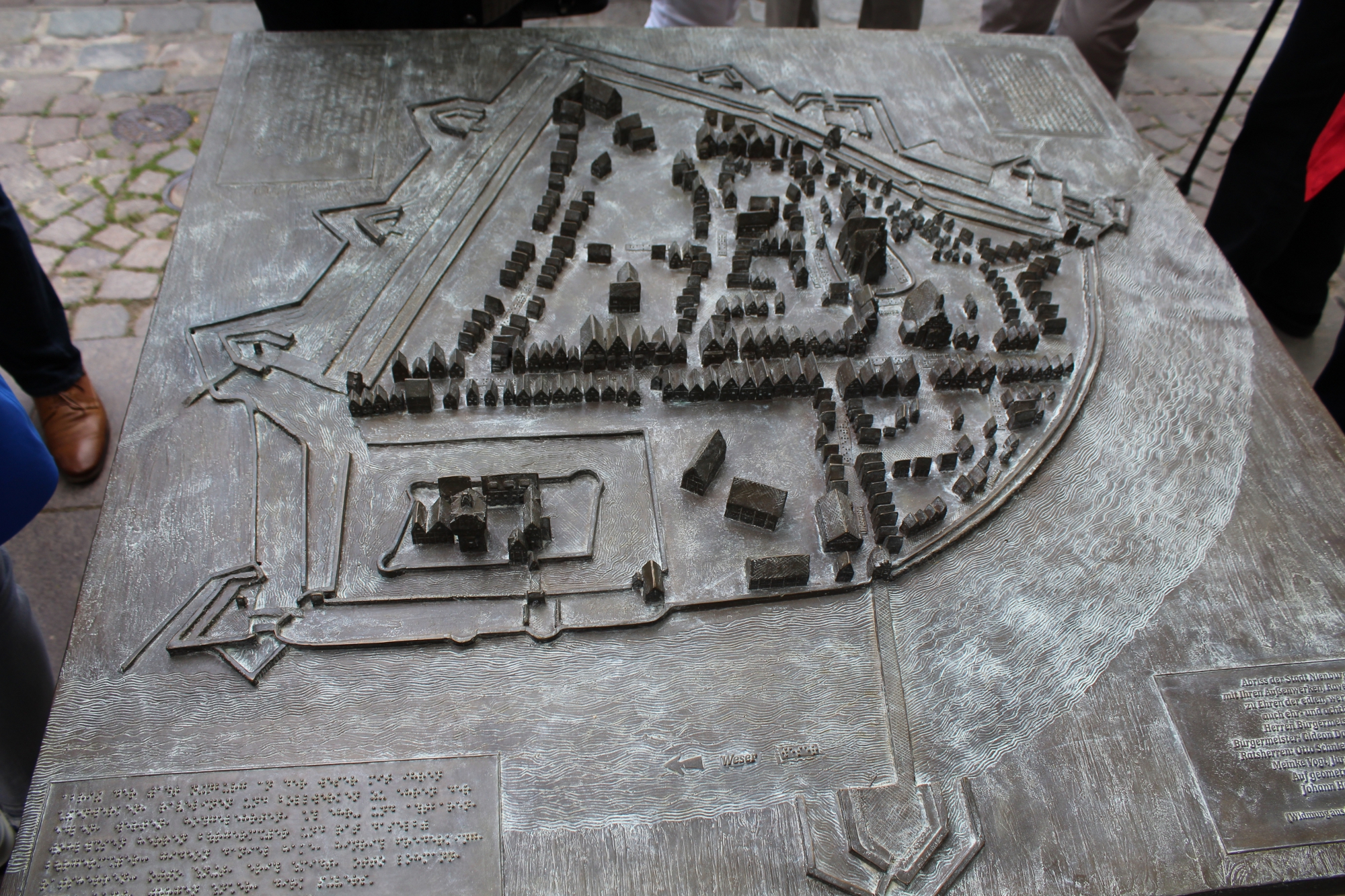 Tast-Stadtmodell Nienburg/Weser