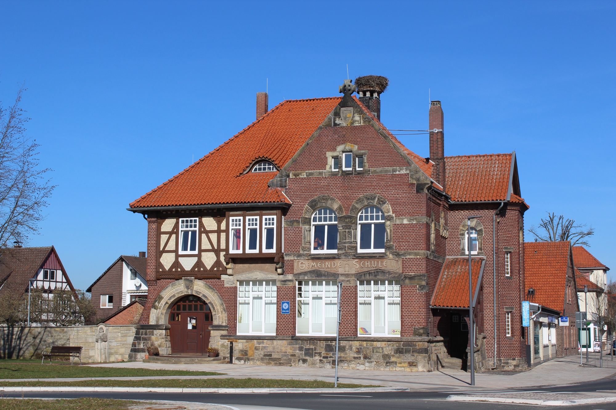 Alte Schule Rehburg (heute Polizeistation)