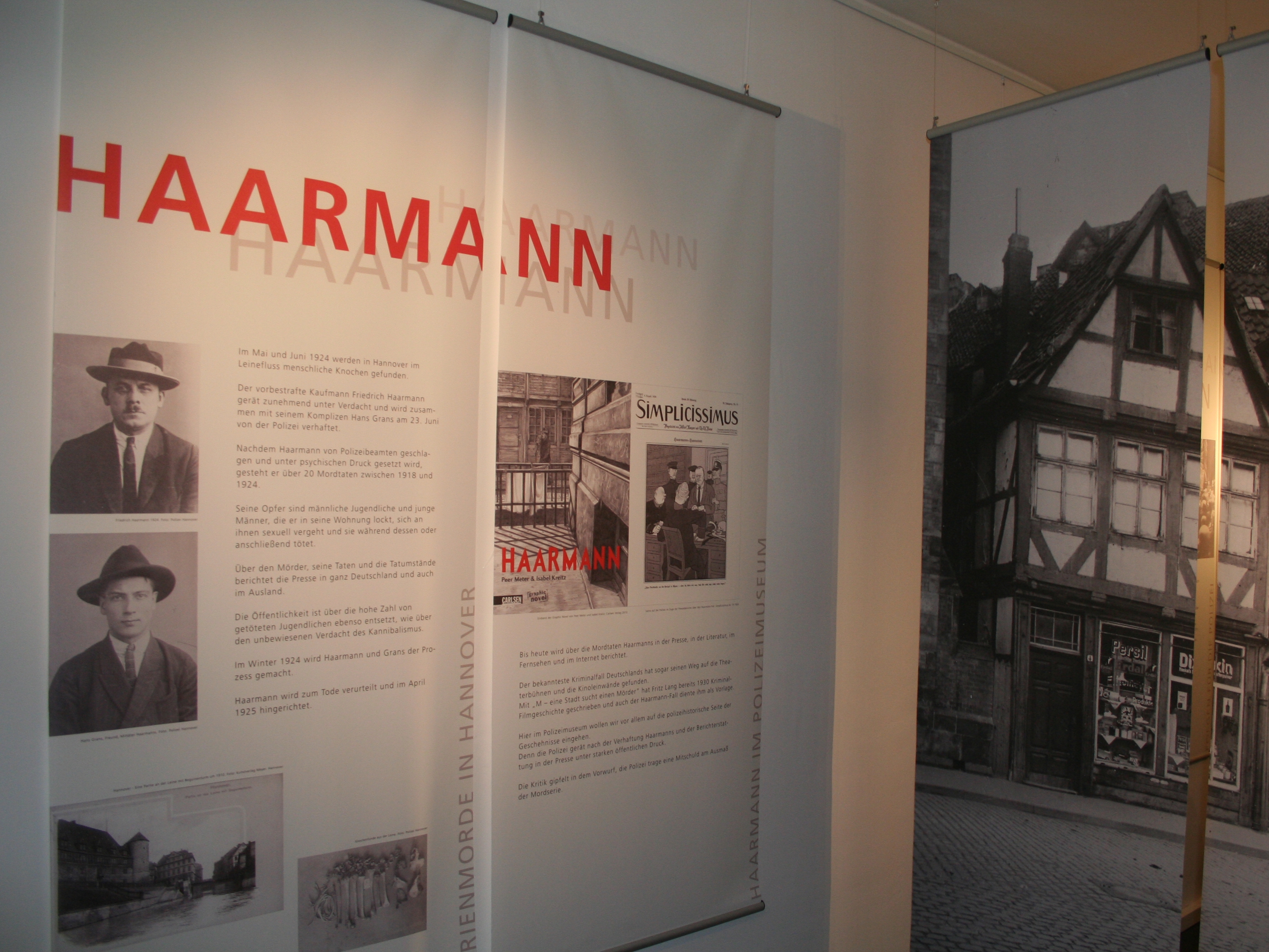 Fall Haarmann im Polizeimuseum